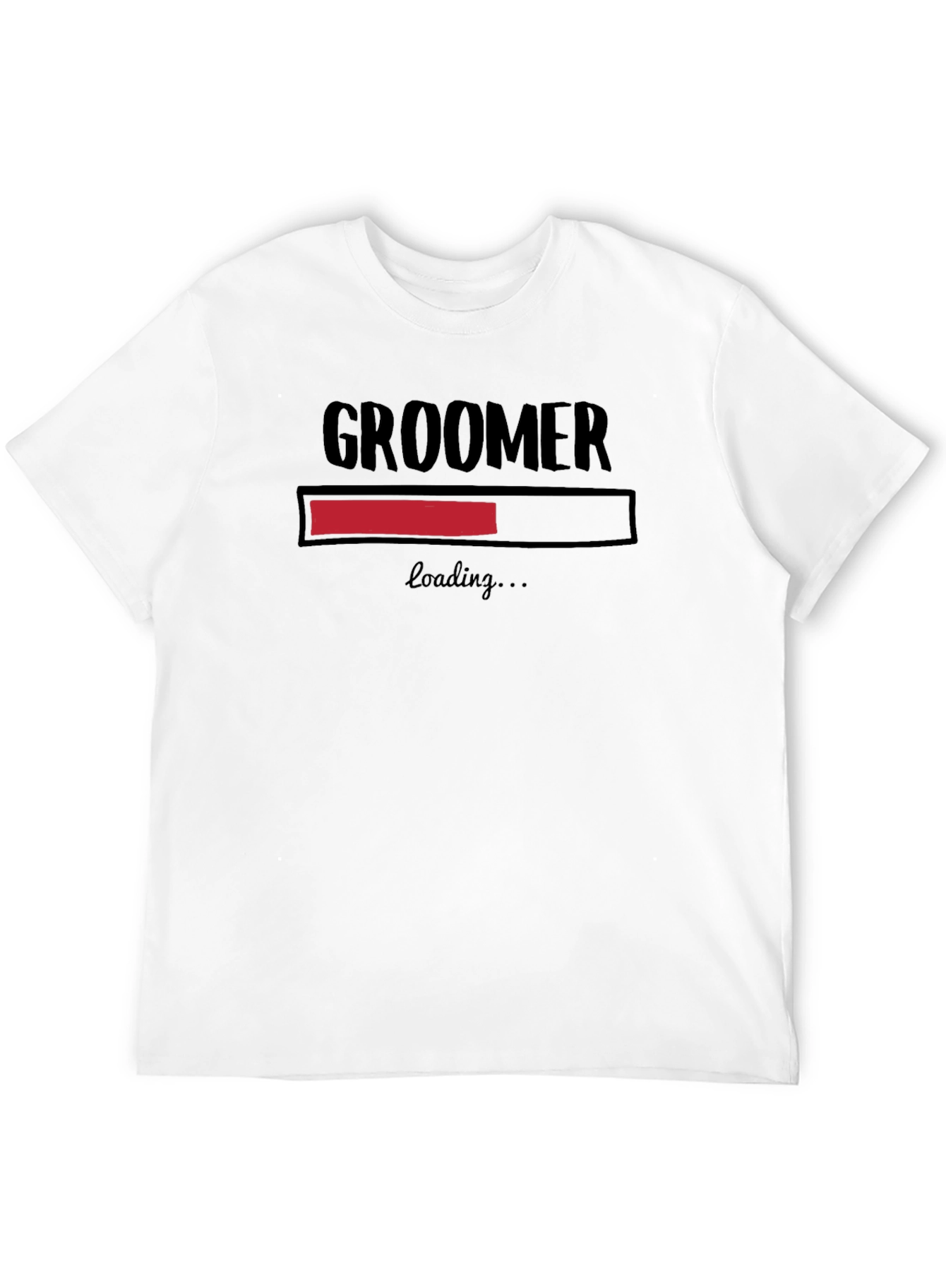 Groomer Loading Funny T-Shirt