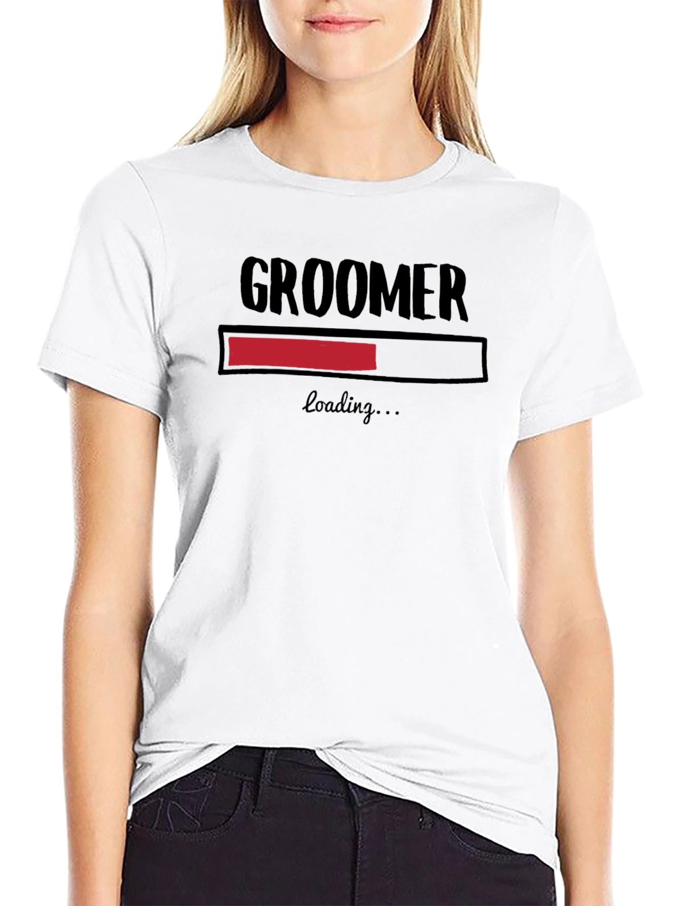 Groomer Loading Funny T-Shirt