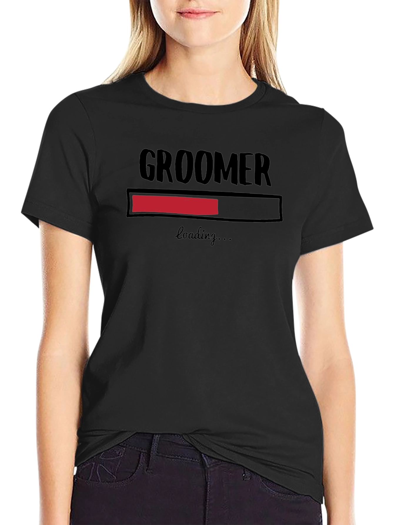 Groomer Loading Funny T-Shirt