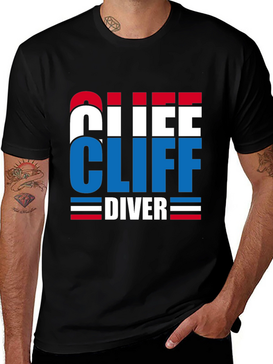 Cliff Diver Graphic Tee