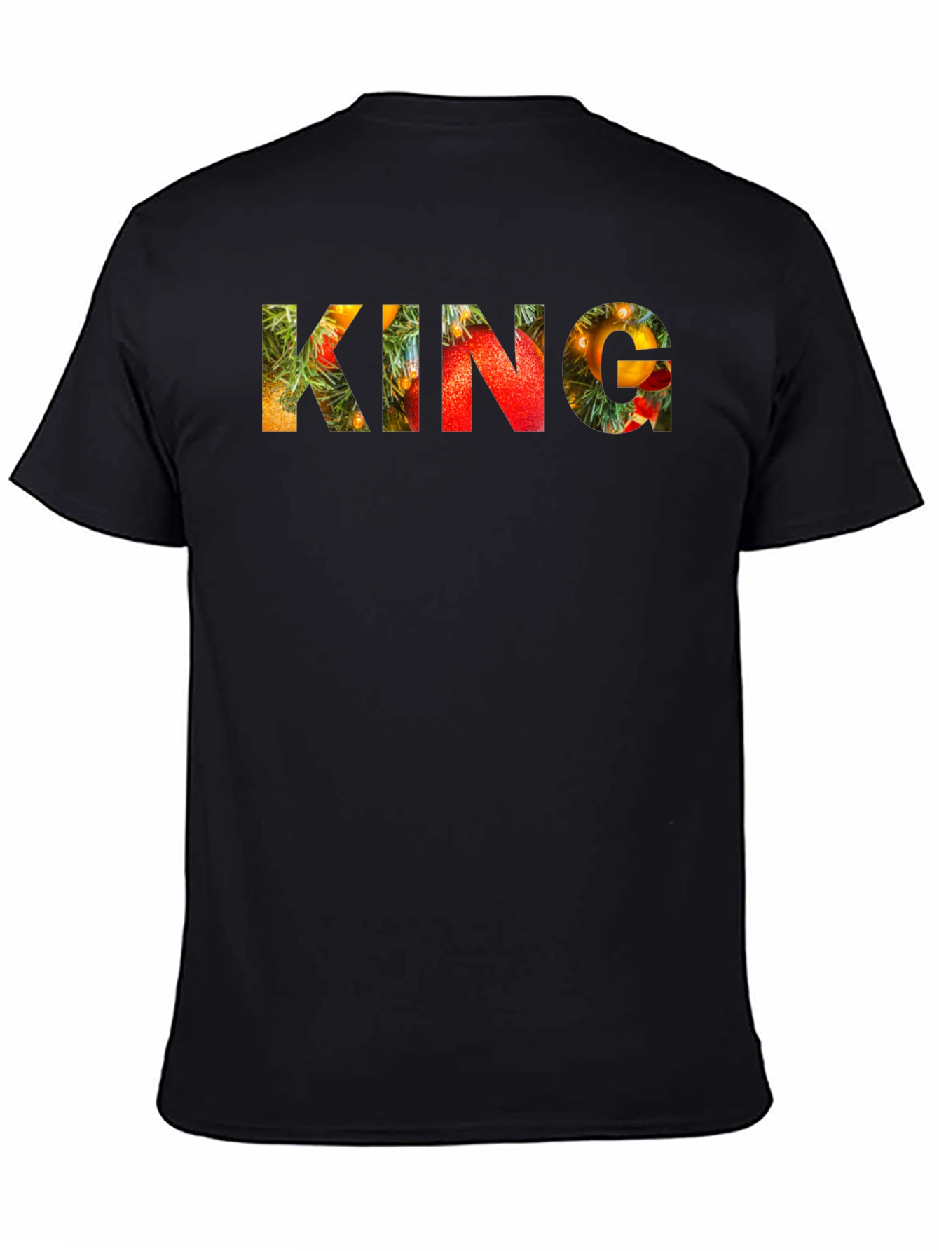Festive KING Graphic Tee - Holiday Edition