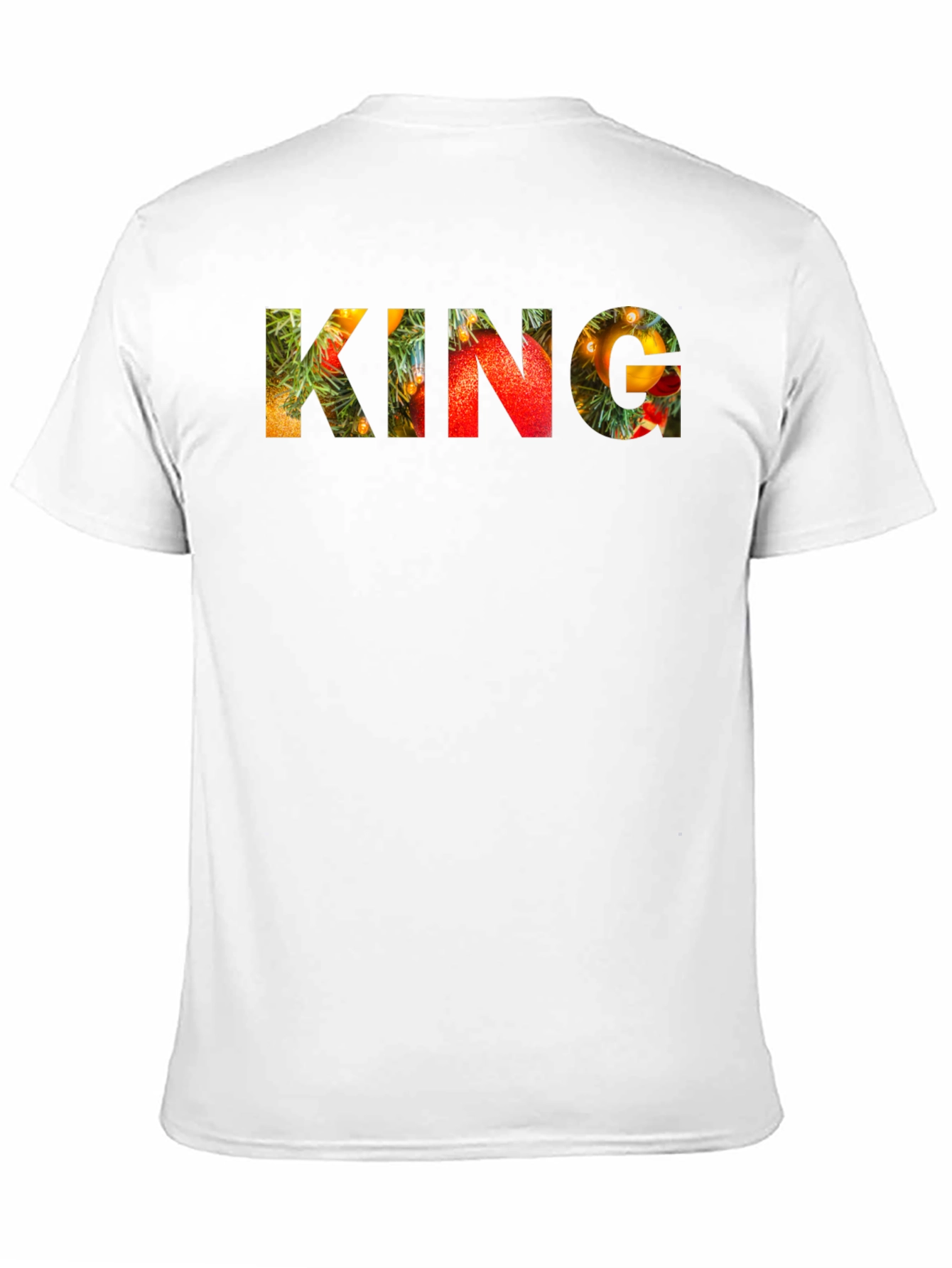 Festive KING Graphic Tee - Holiday Edition