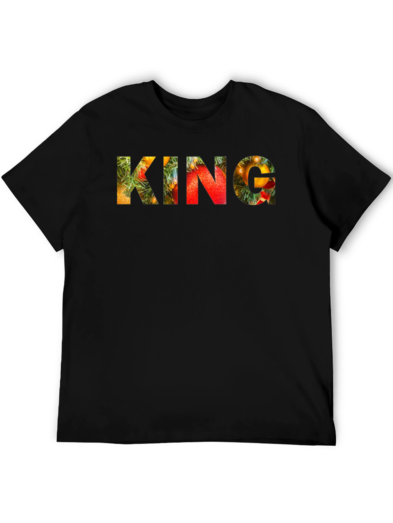 Festive KING Graphic Tee - Holiday Edition