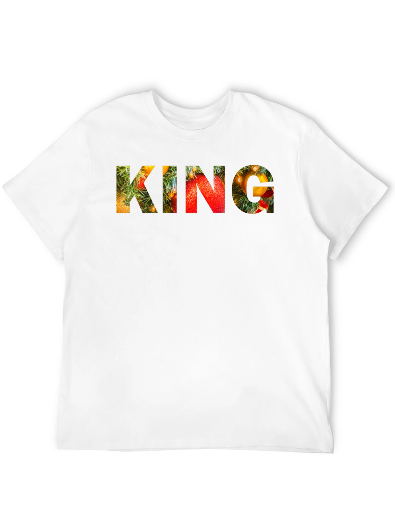 Festive KING Graphic Tee - Holiday Edition