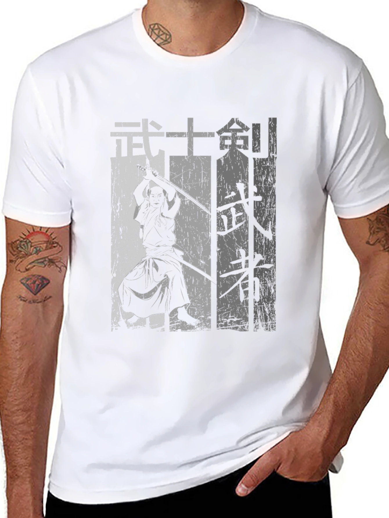 Samurai Warrior T-Shirt - Japanese Martial Arts Tee
