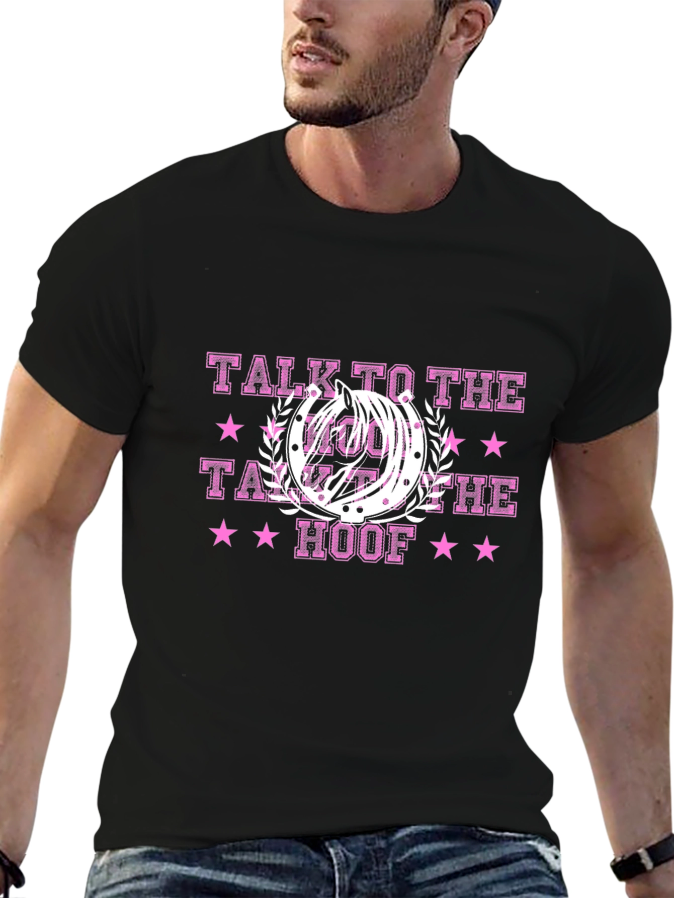 Talk to the Hoof Funny Horse Lover T-Shirt