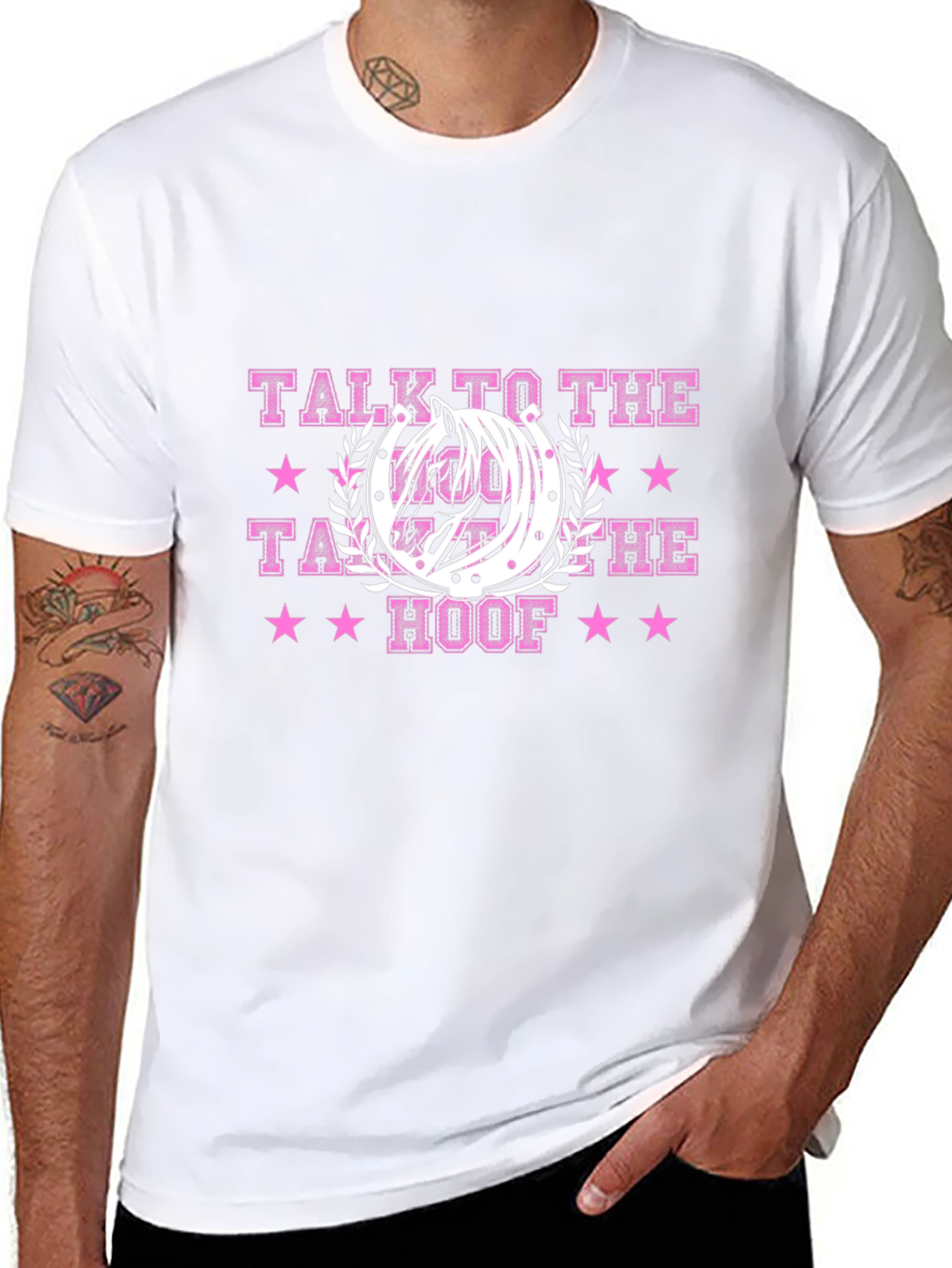 Talk to the Hoof Funny Horse Lover T-Shirt