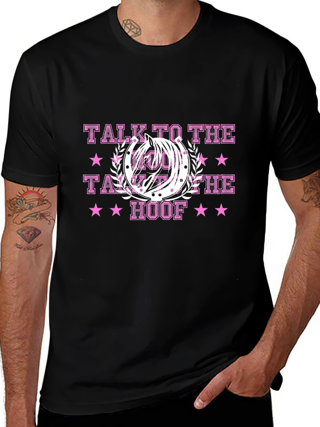 Talk to the Hoof Funny Horse Lover T-Shirt