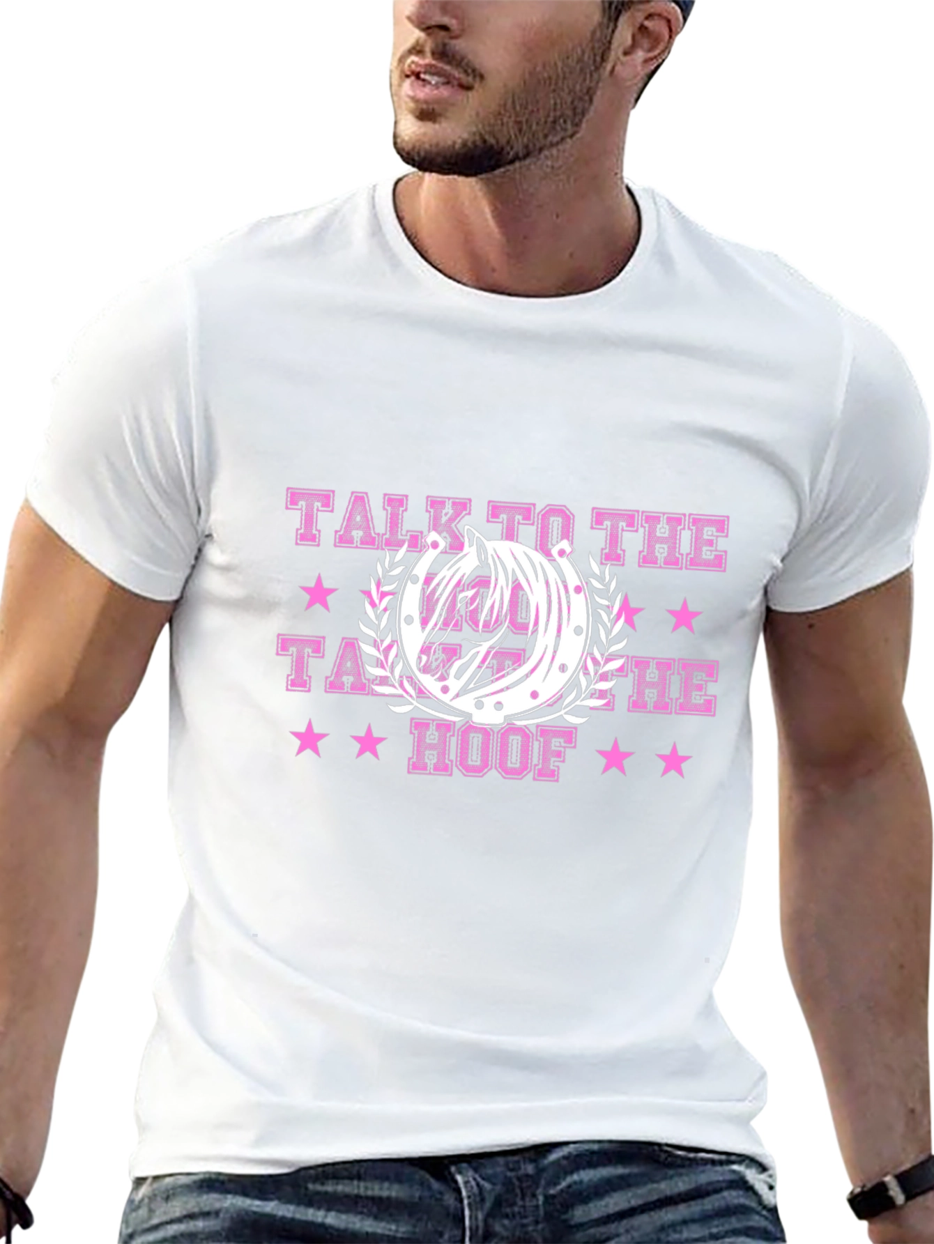 Talk to the Hoof Funny Horse Lover T-Shirt