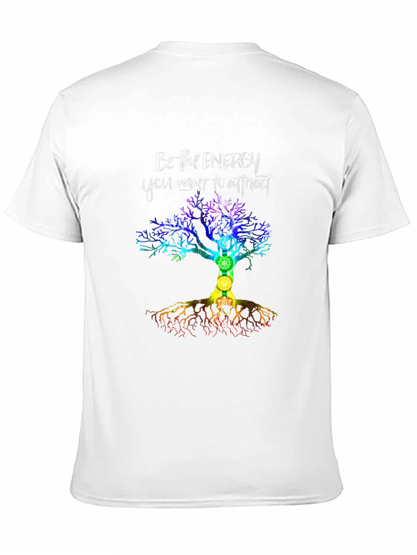 Energy Tree Chakra Graphic T-Shirt