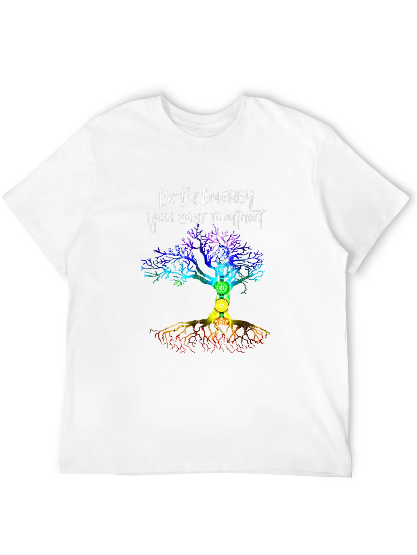 Energy Tree Chakra Graphic T-Shirt