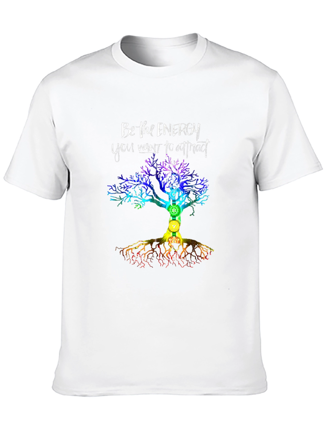 Energy Tree Chakra Graphic T-Shirt