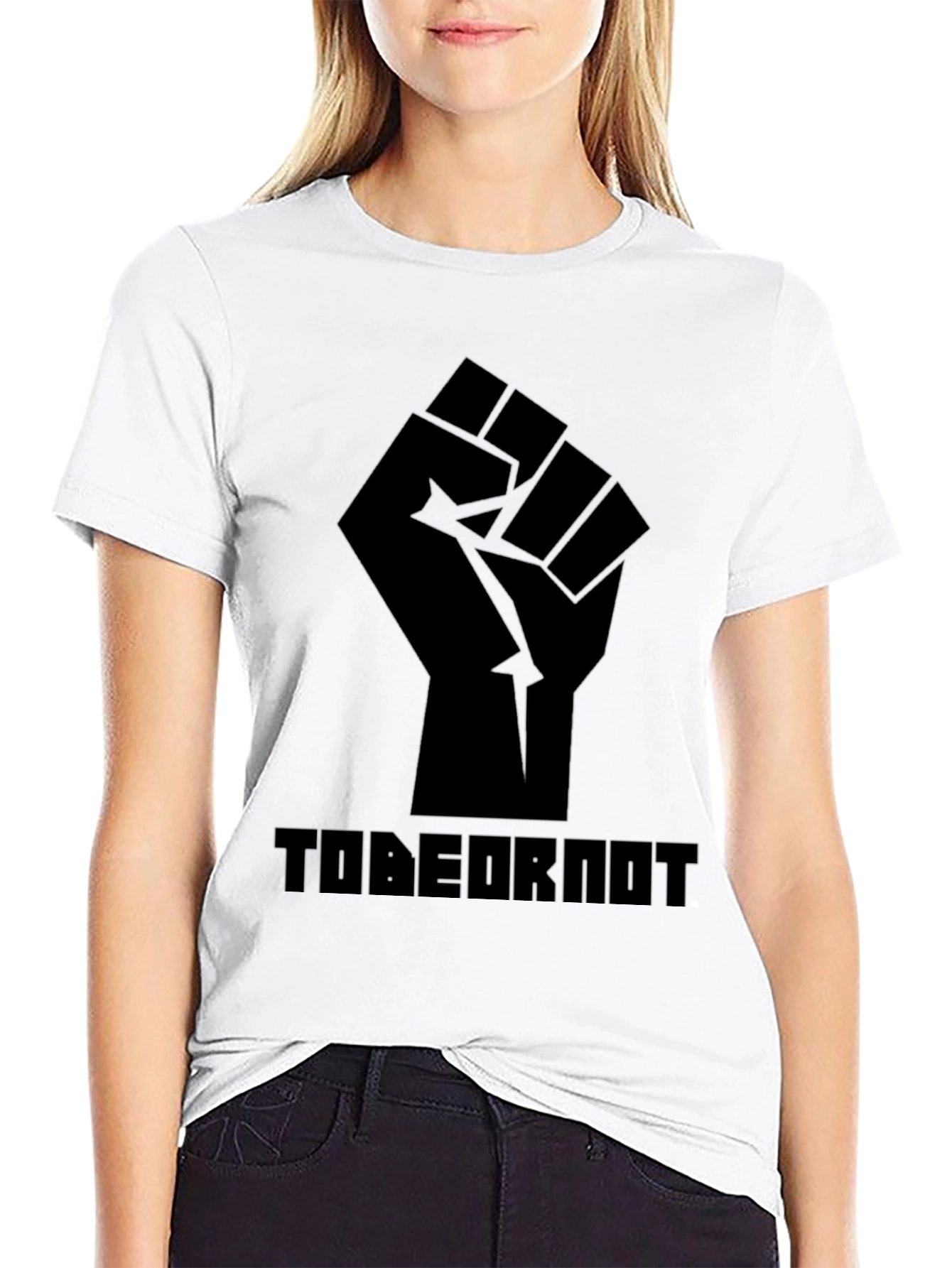 Black Power Fist Graphic T-Shirt