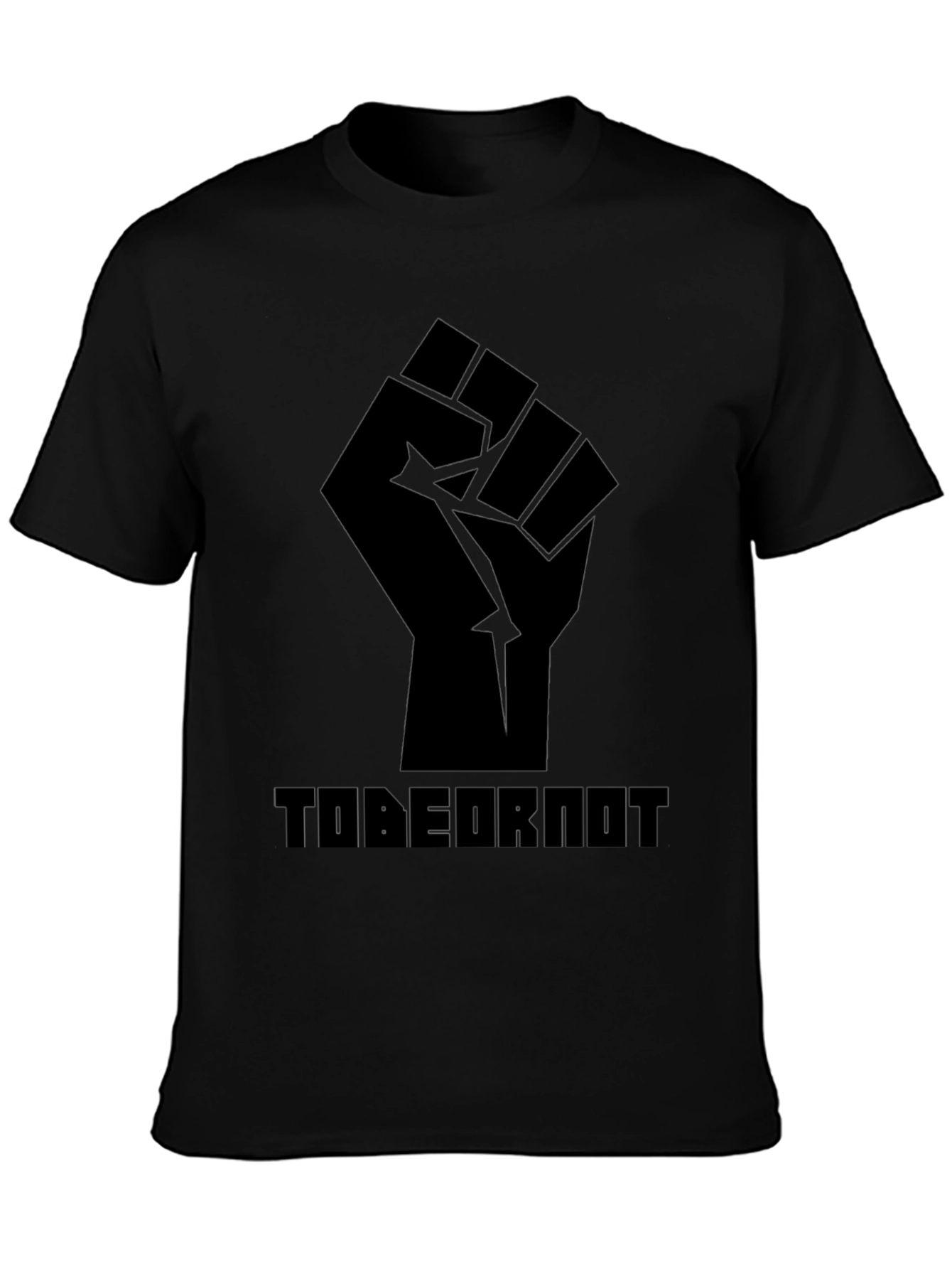 Black Power Fist Graphic T-Shirt