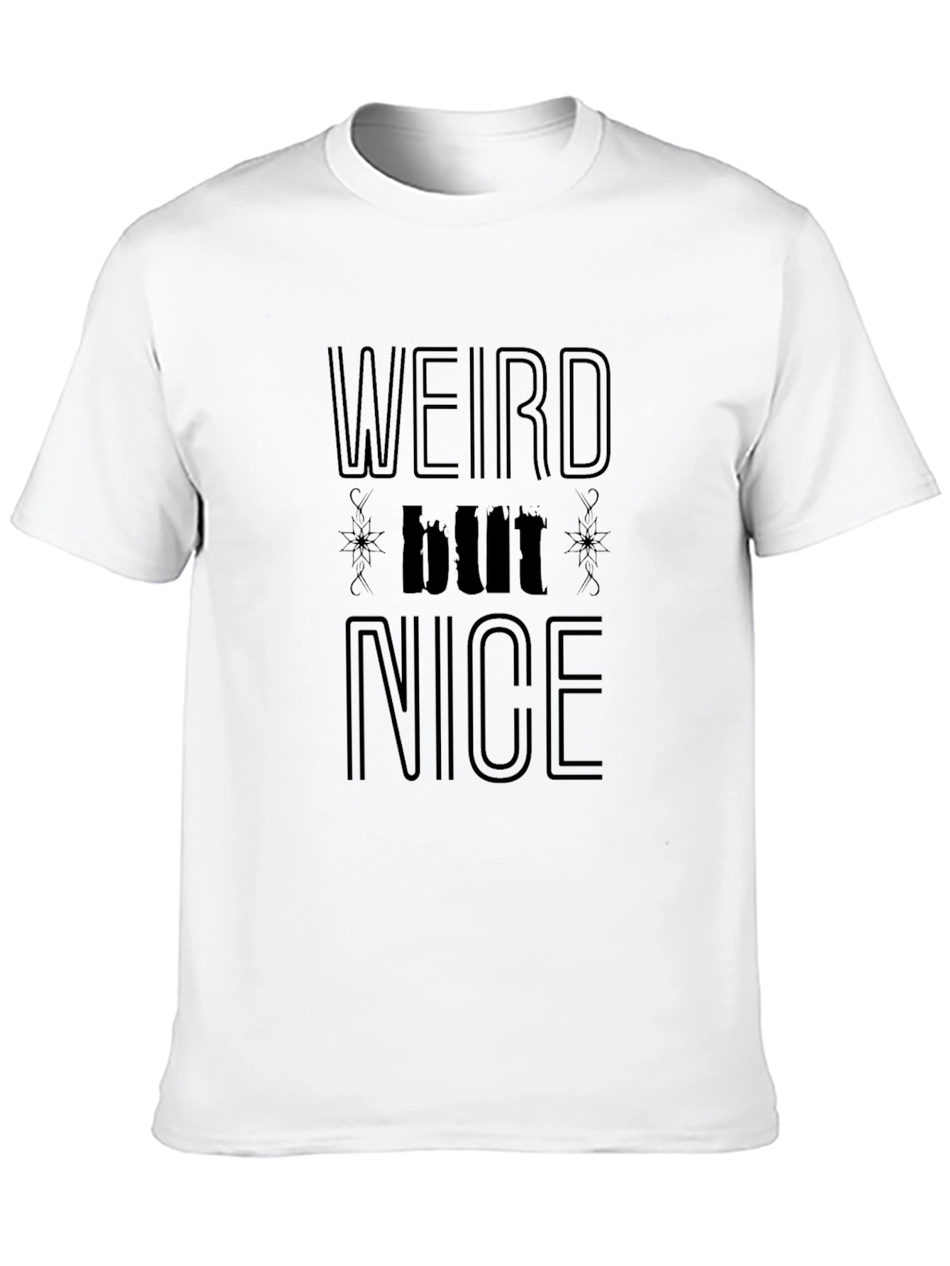 Weird But Nice Black T-Shirt