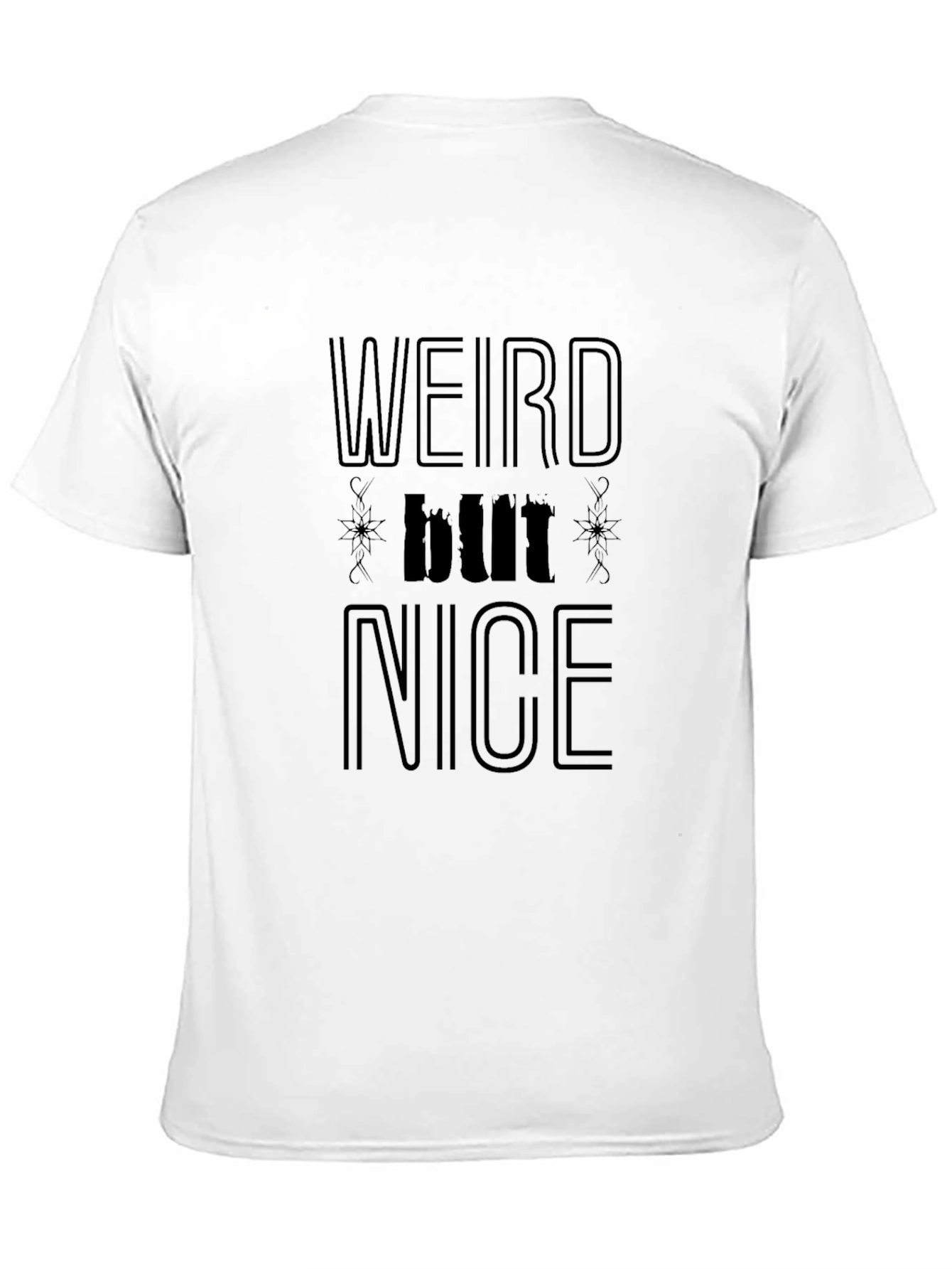 Weird But Nice Black T-Shirt