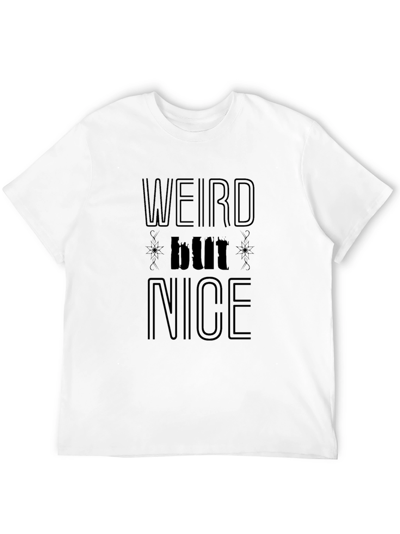 Weird But Nice Black T-Shirt