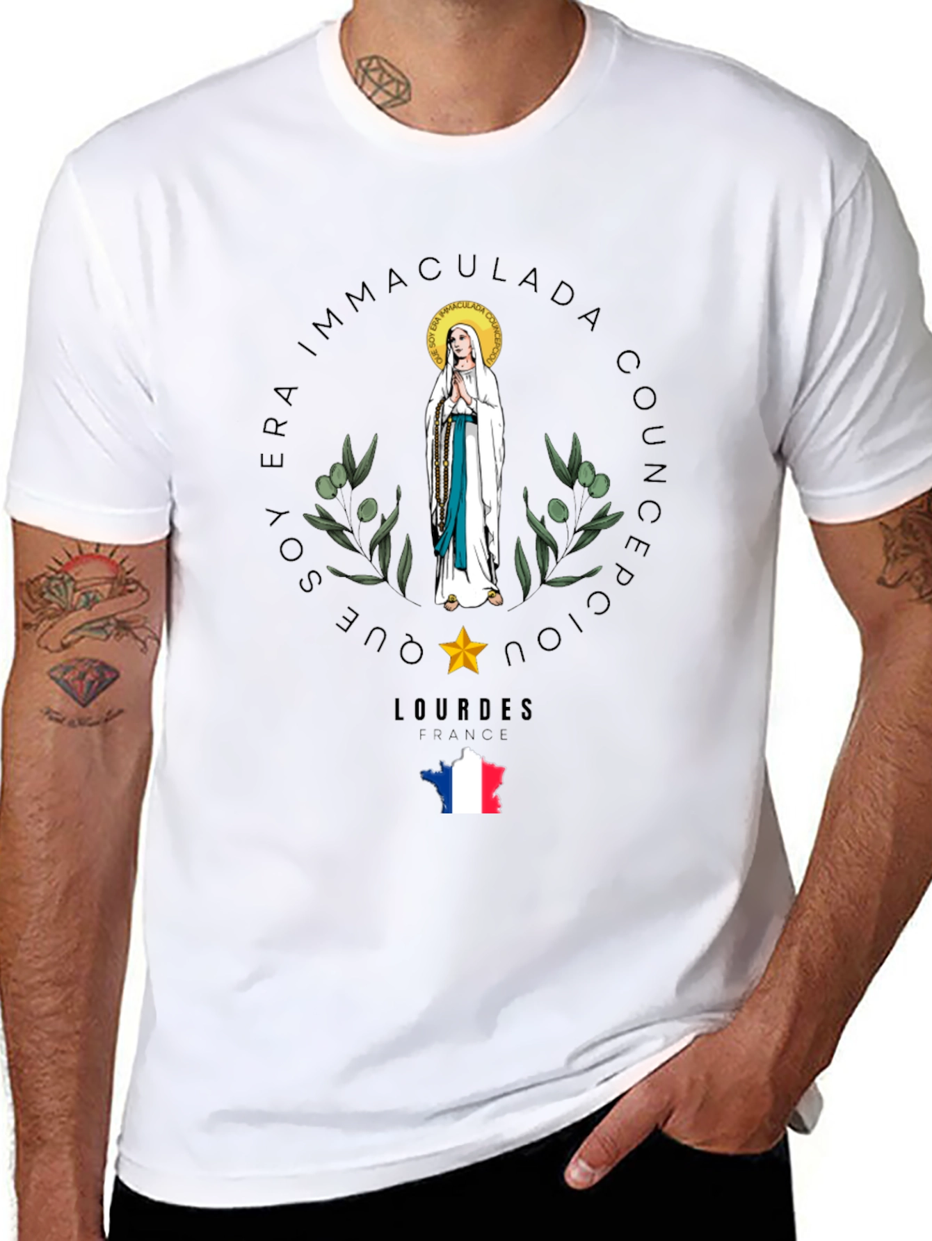 Immaculate Conception T-Shirt | Lourdes France Tee