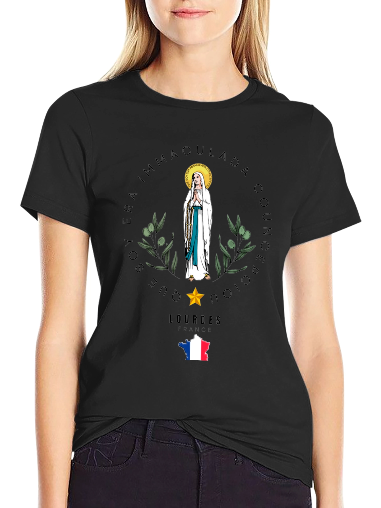 Immaculate Conception T-Shirt | Lourdes France Tee