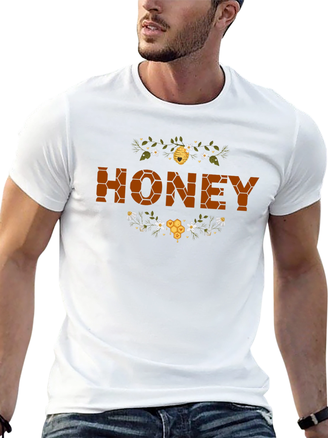 Honey Bee Graphic T-Shirt