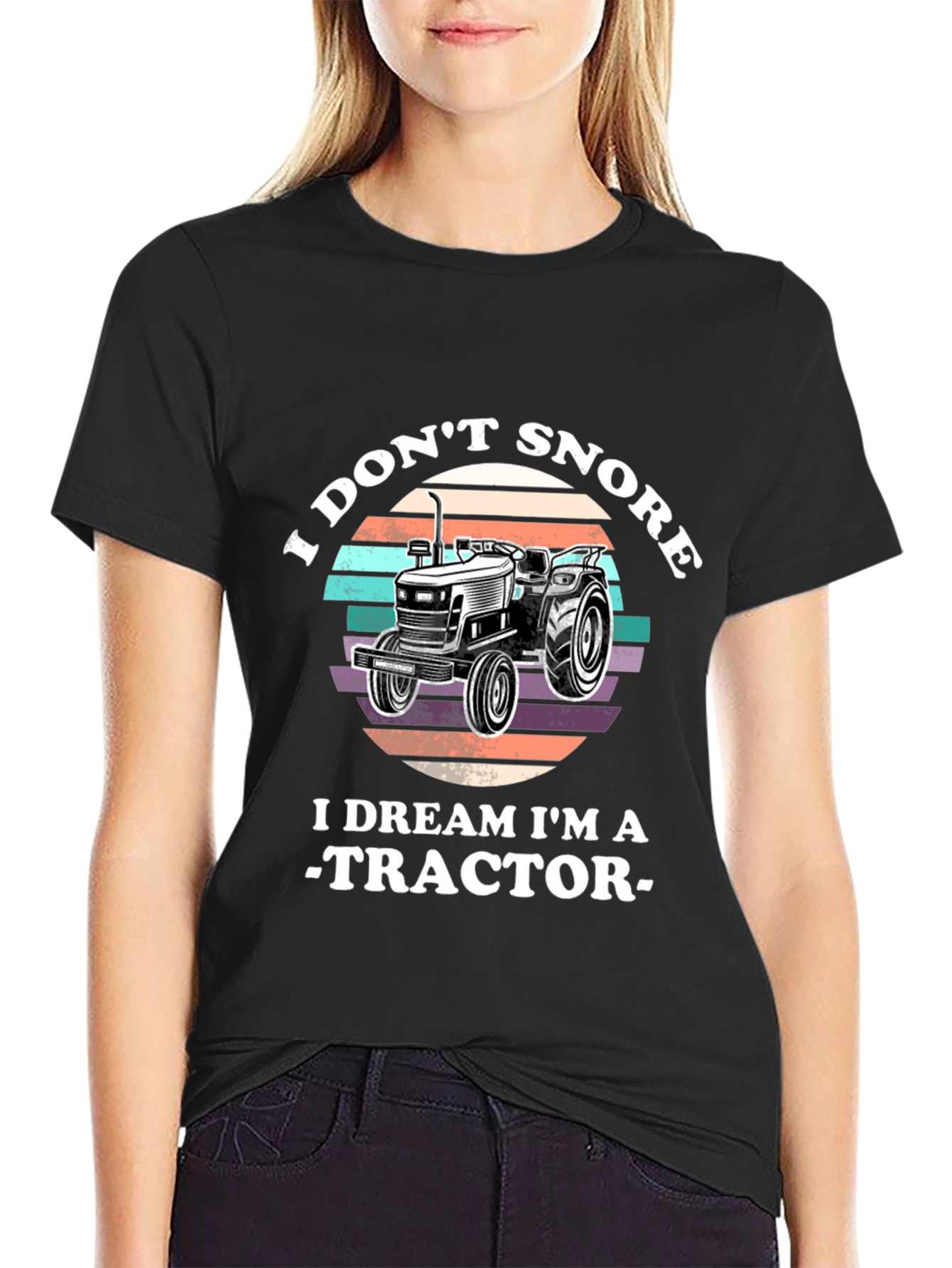 I Dont Snore Tractor T-Shirt