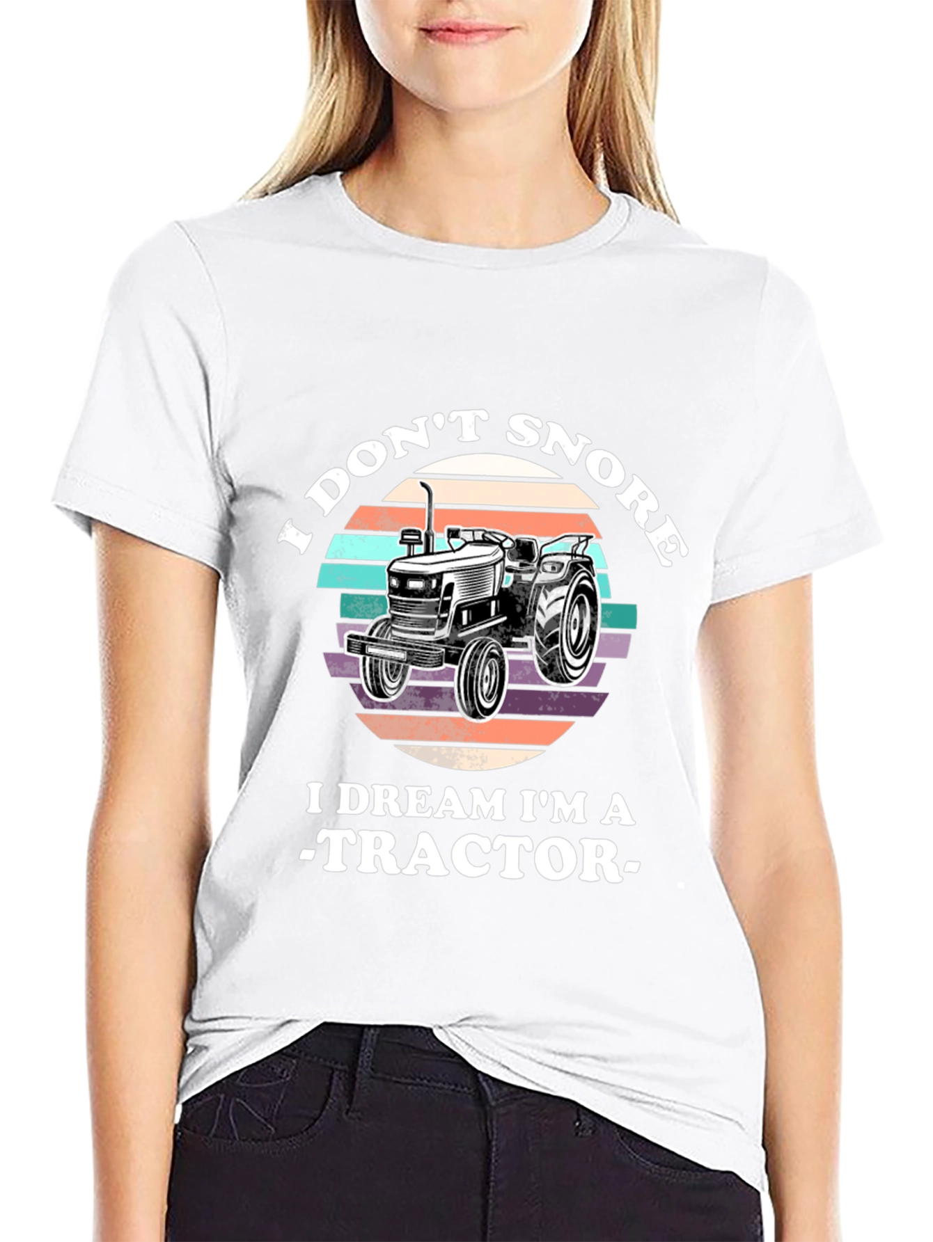 I Dont Snore Tractor T-Shirt