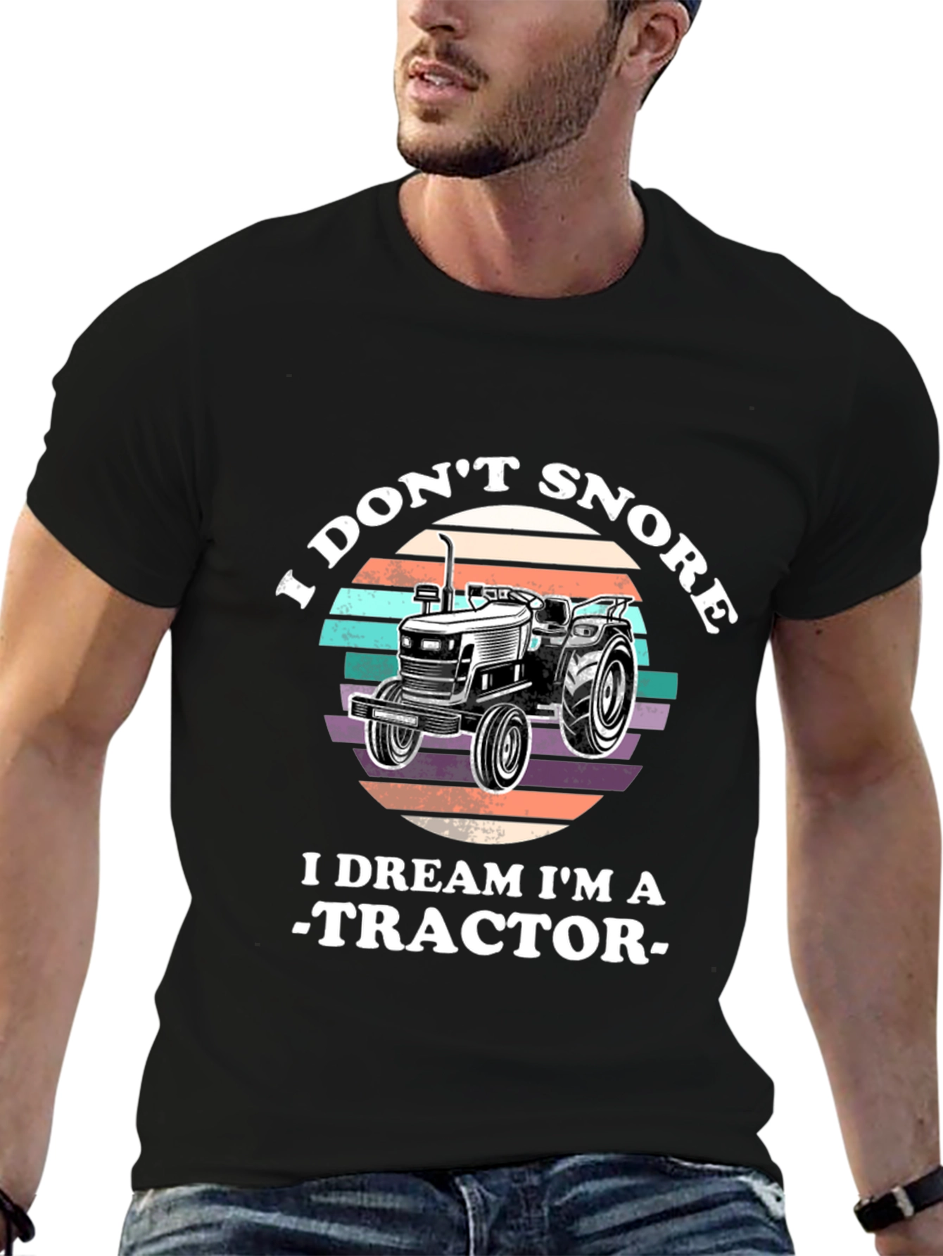 I Dont Snore Tractor T-Shirt