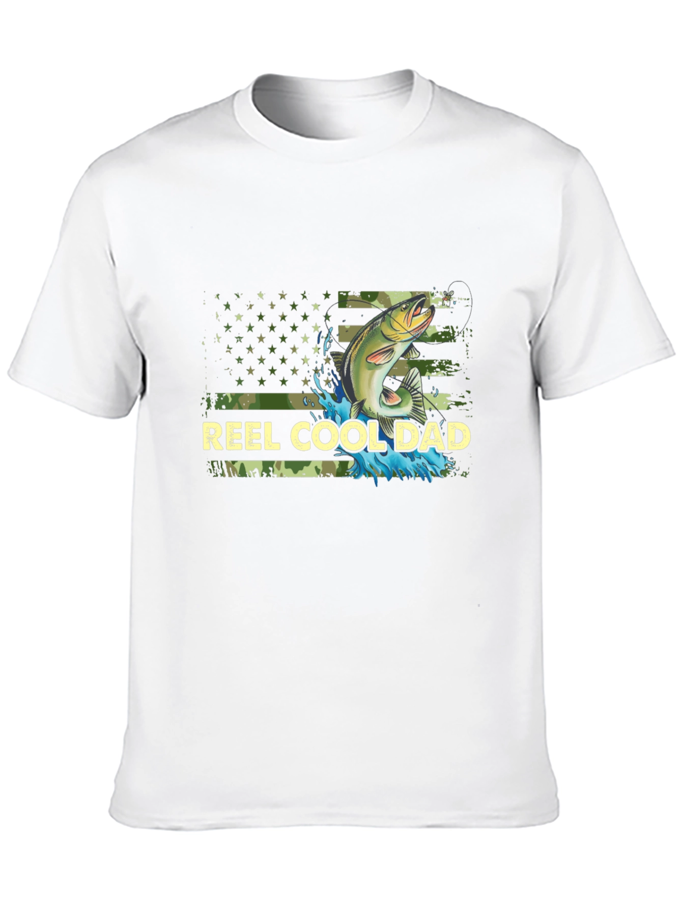 Reel Cool Dad Fishing T-Shirt
