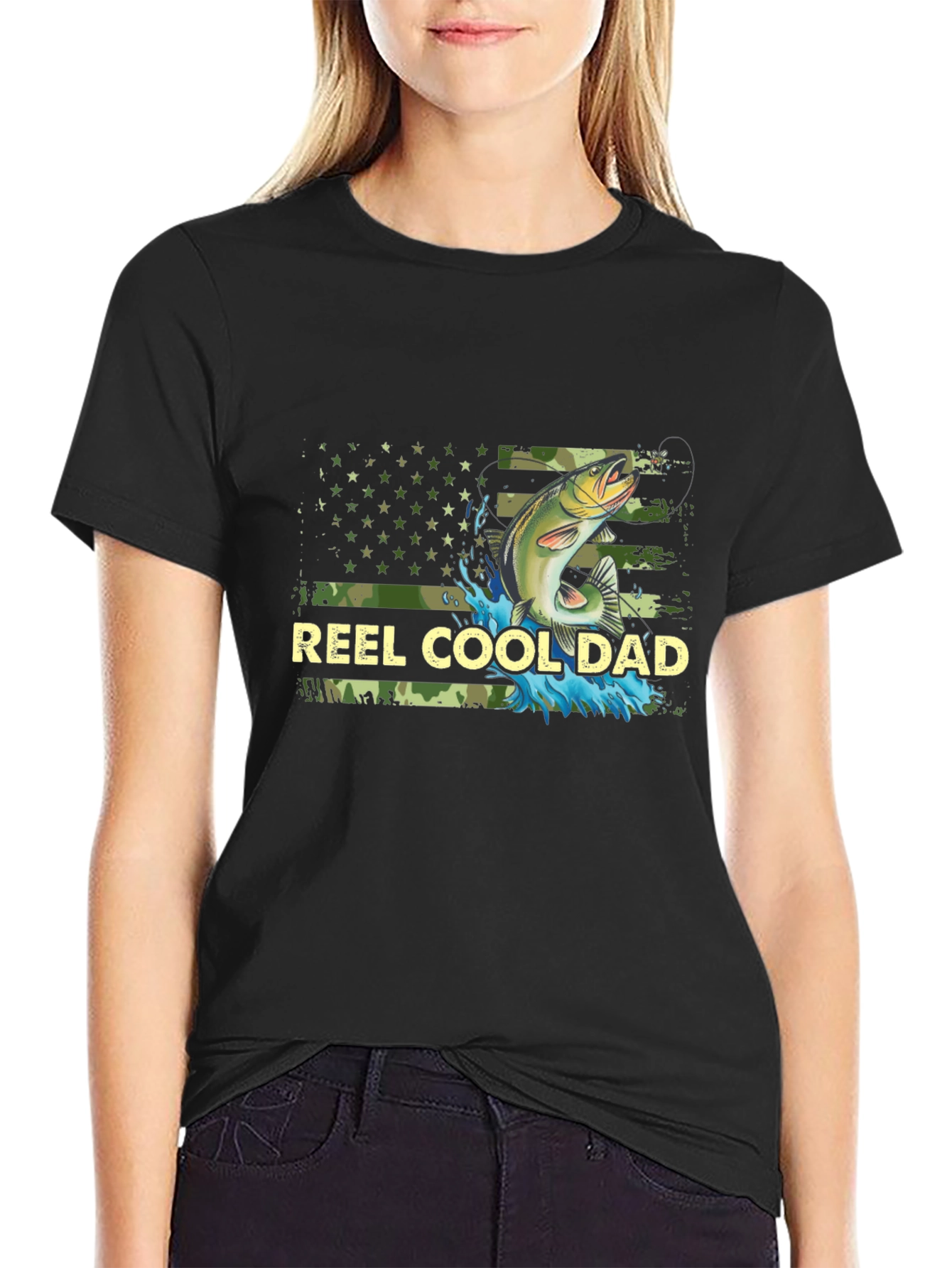 Reel Cool Dad Fishing T-Shirt