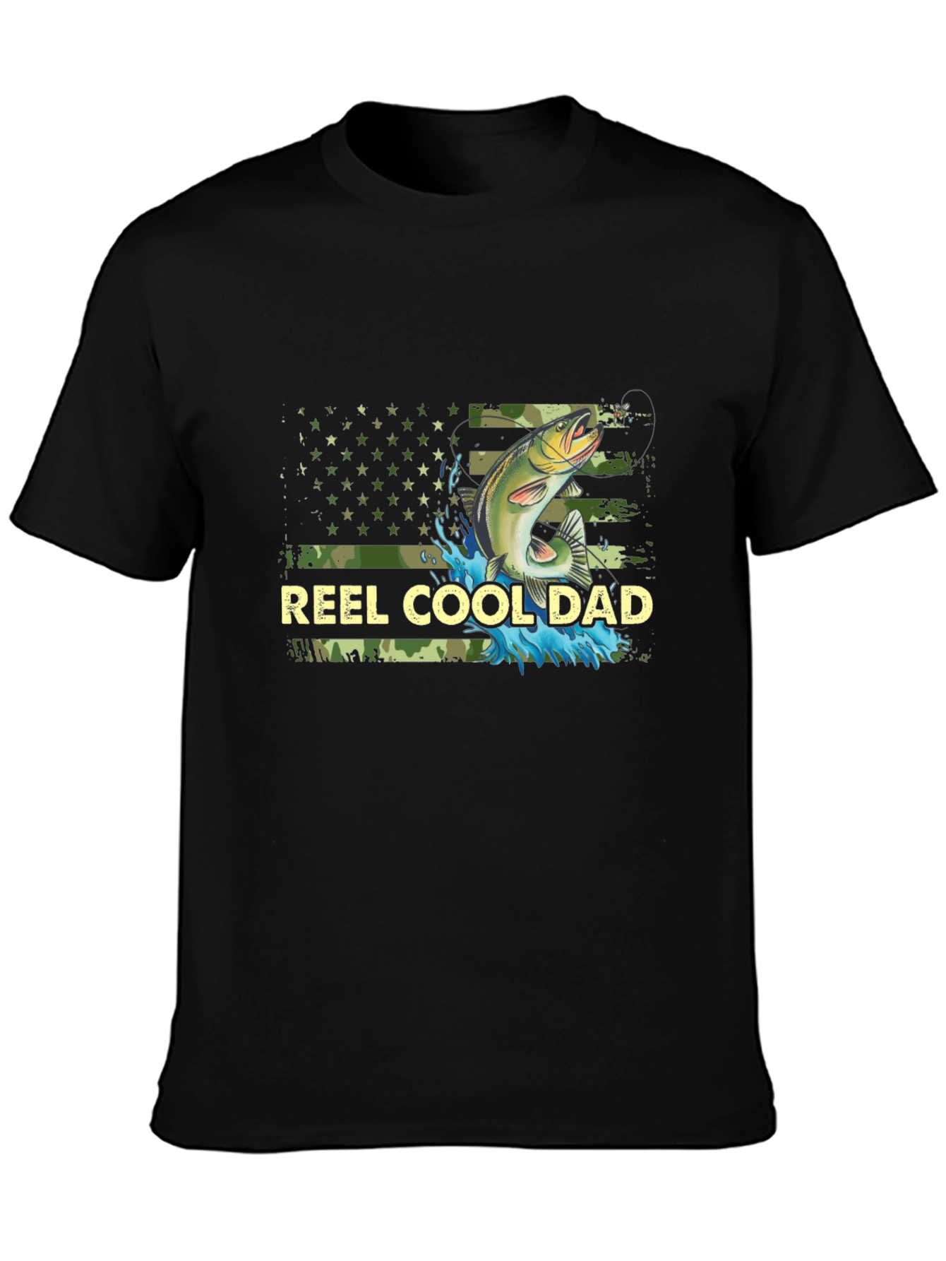 Reel Cool Dad Fishing T-Shirt