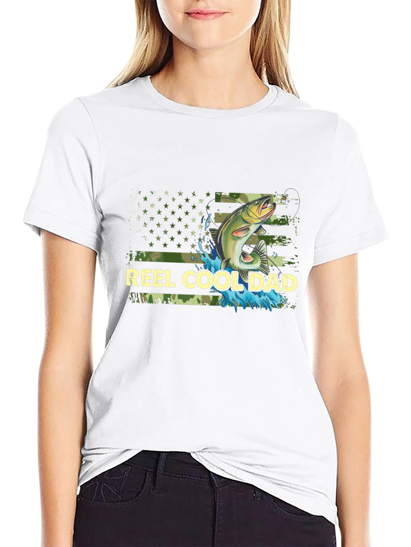 Reel Cool Dad Fishing T-Shirt