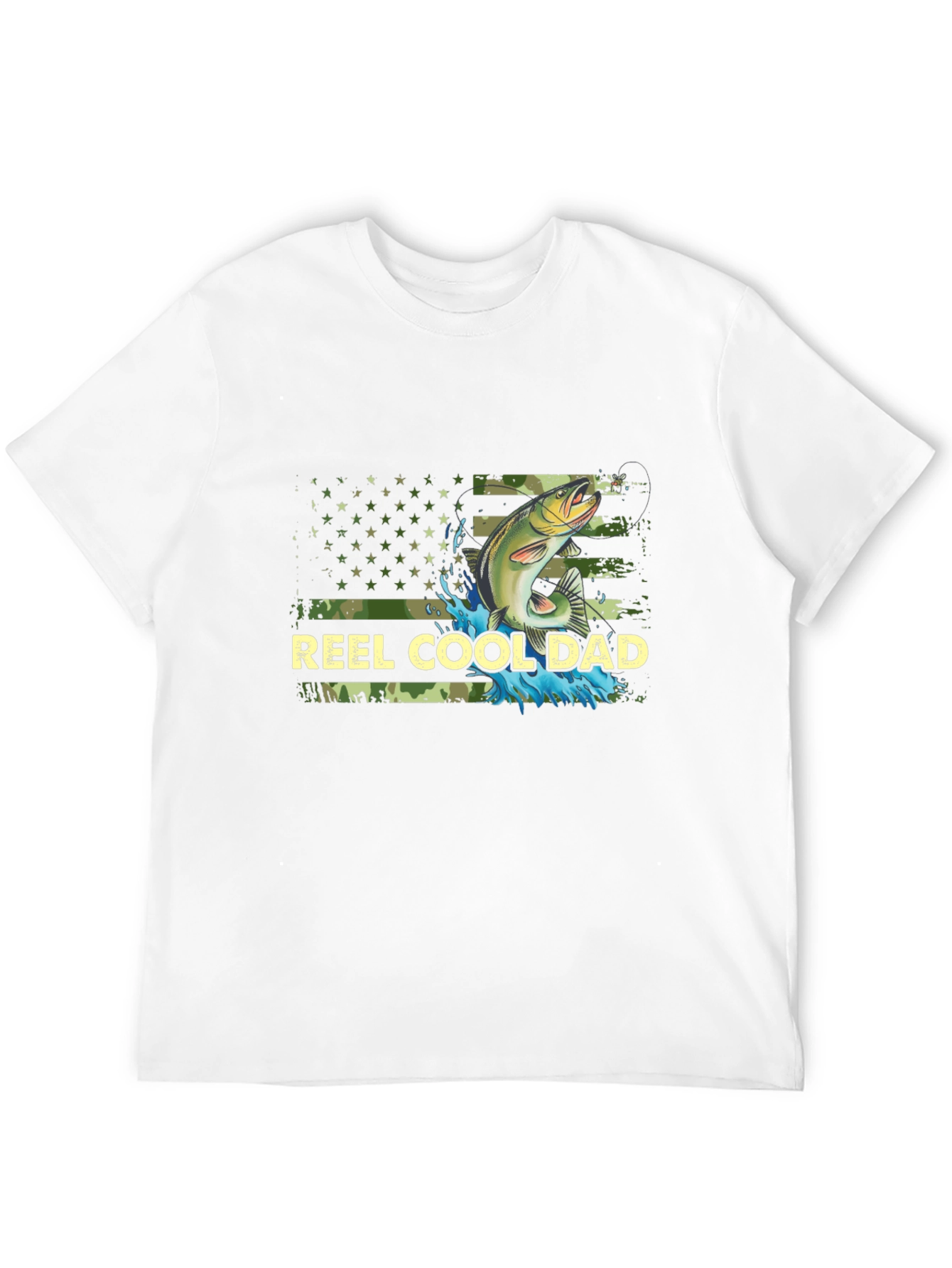 Reel Cool Dad Fishing T-Shirt