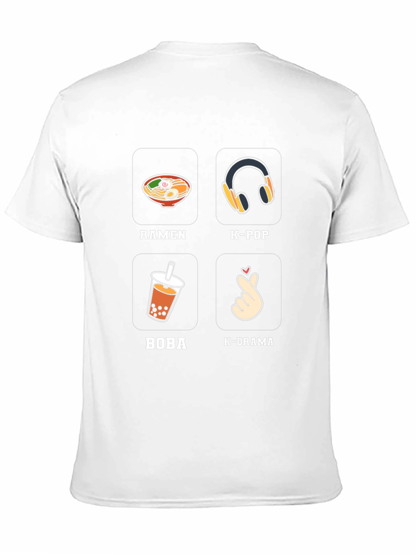 Ramen K-Pop Boba K-Drama T-Shirt