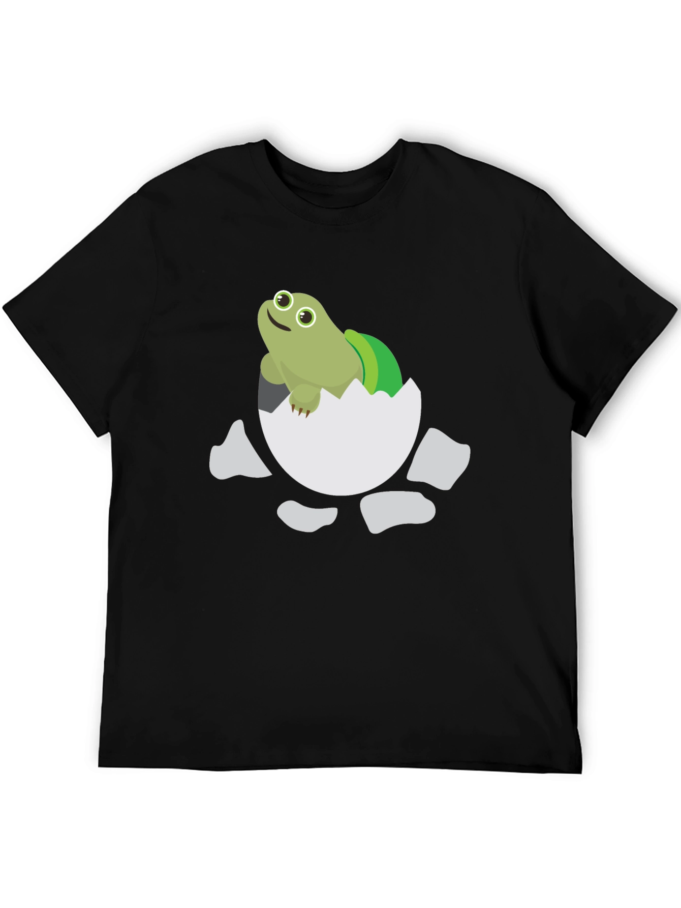 Turtle Hatching T-Shirt - Cute Cartoon Design