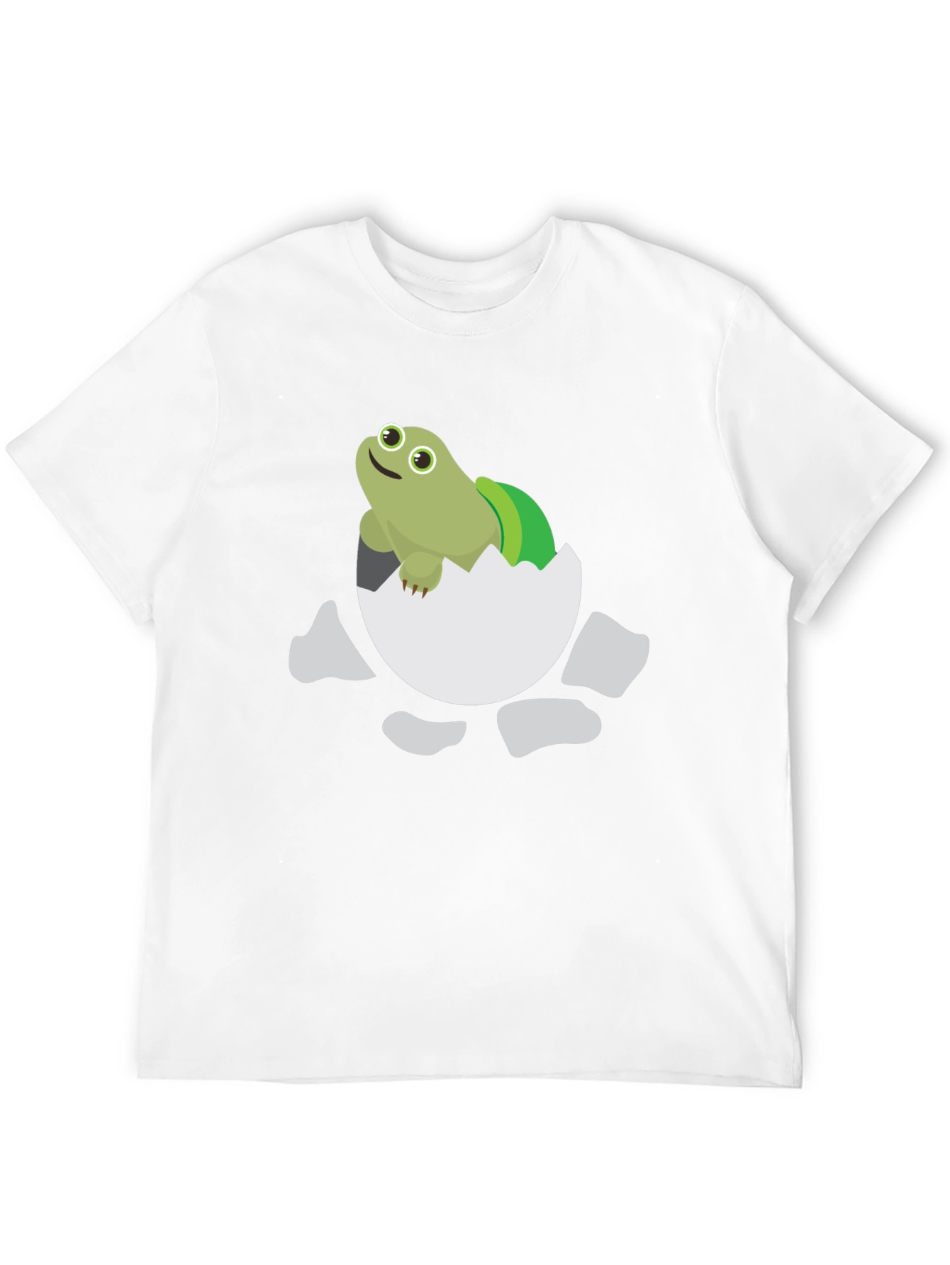 Turtle Hatching T-Shirt - Cute Cartoon Design
