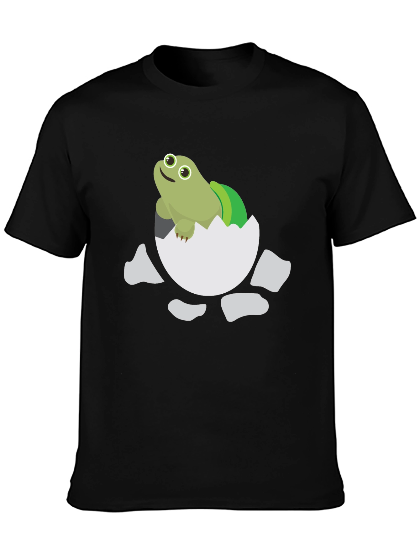 Turtle Hatching T-Shirt - Cute Cartoon Design