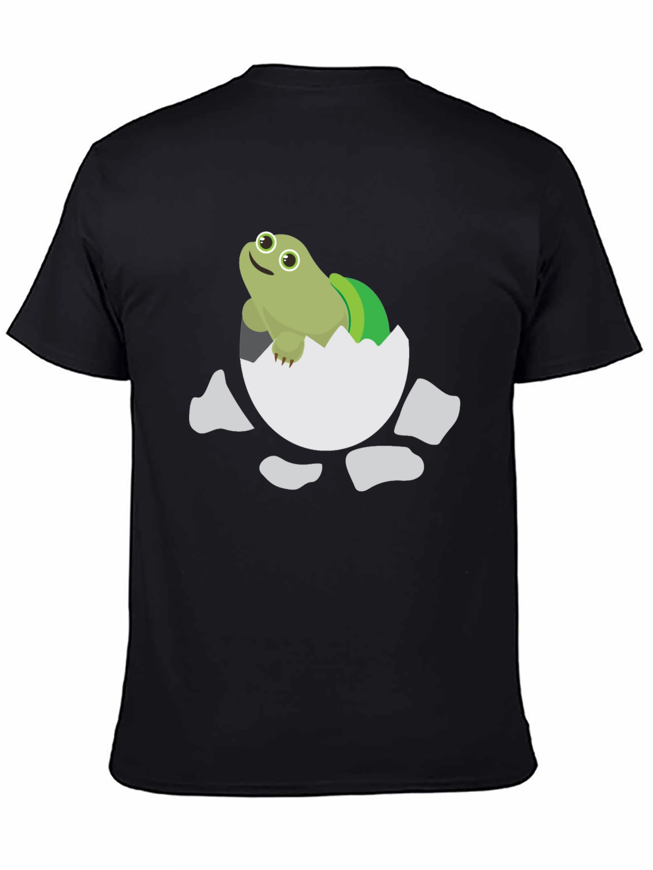 Turtle Hatching T-Shirt - Cute Cartoon Design