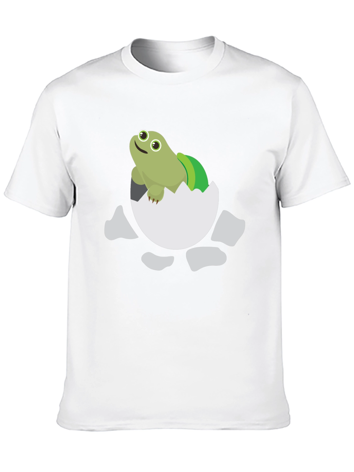 Turtle Hatching T-Shirt - Cute Cartoon Design