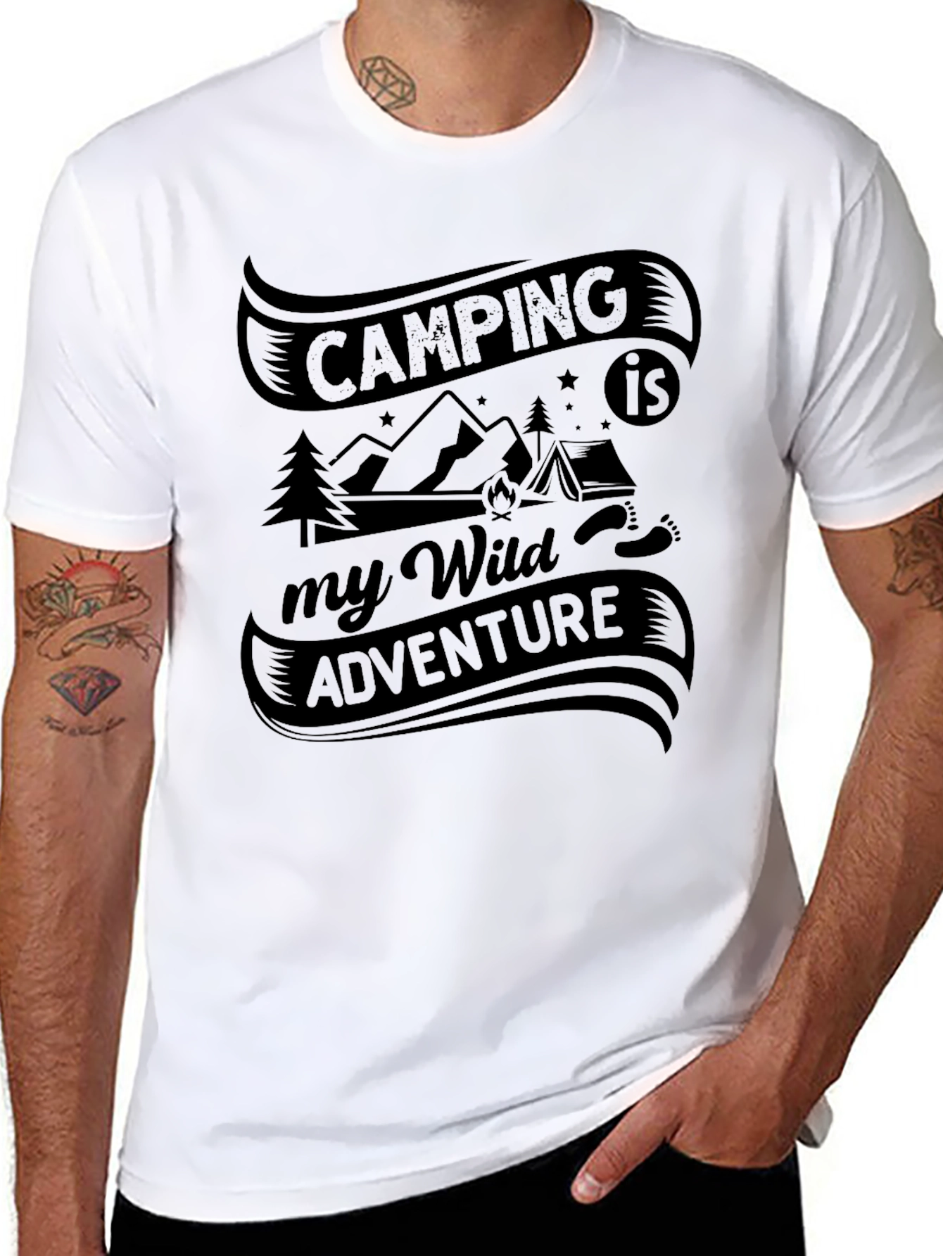 Camping is my Wild Adventure T-Shirt