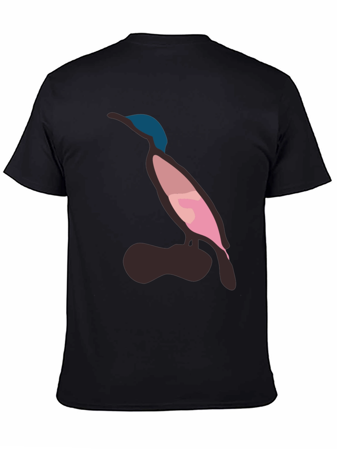 Modern Bird Graphic Tee - Casual Style