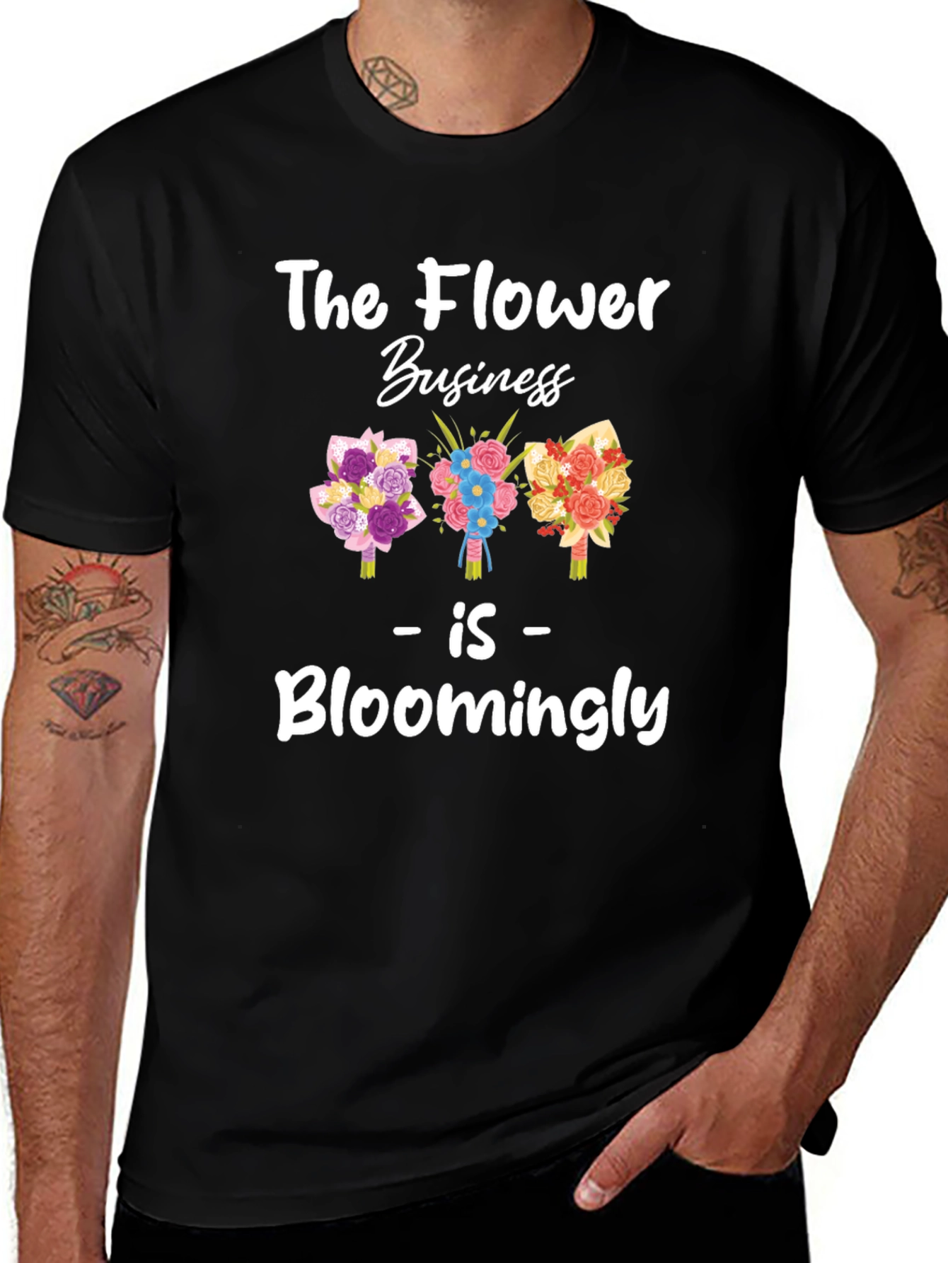 The Flower Business Bloomingly T-Shirt