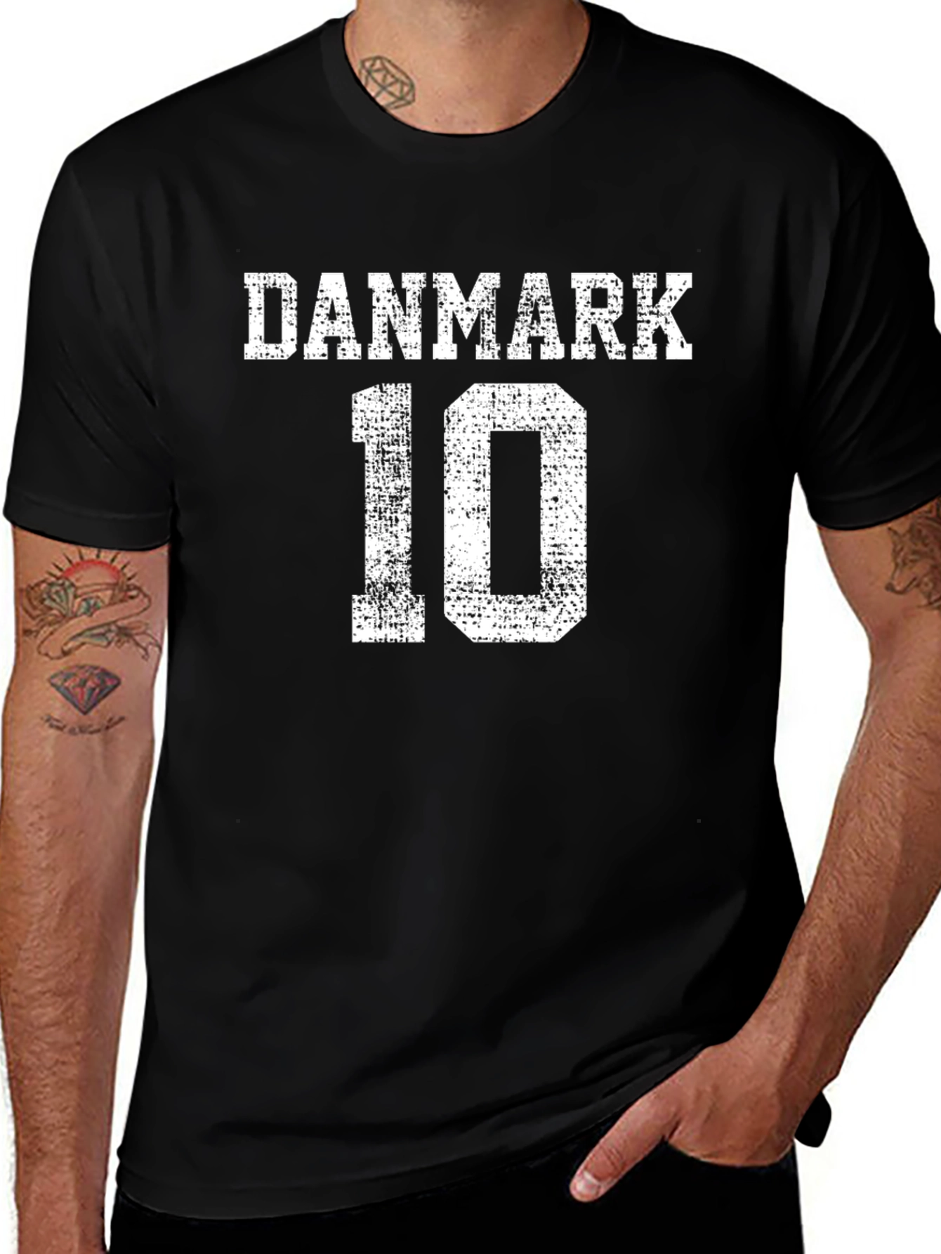 Denmark #10 T-Shirt - Soccer Fan Apparel