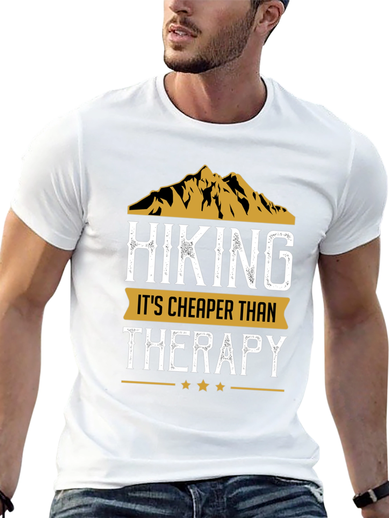 Hiking is Cheaper Than Therapy Tee