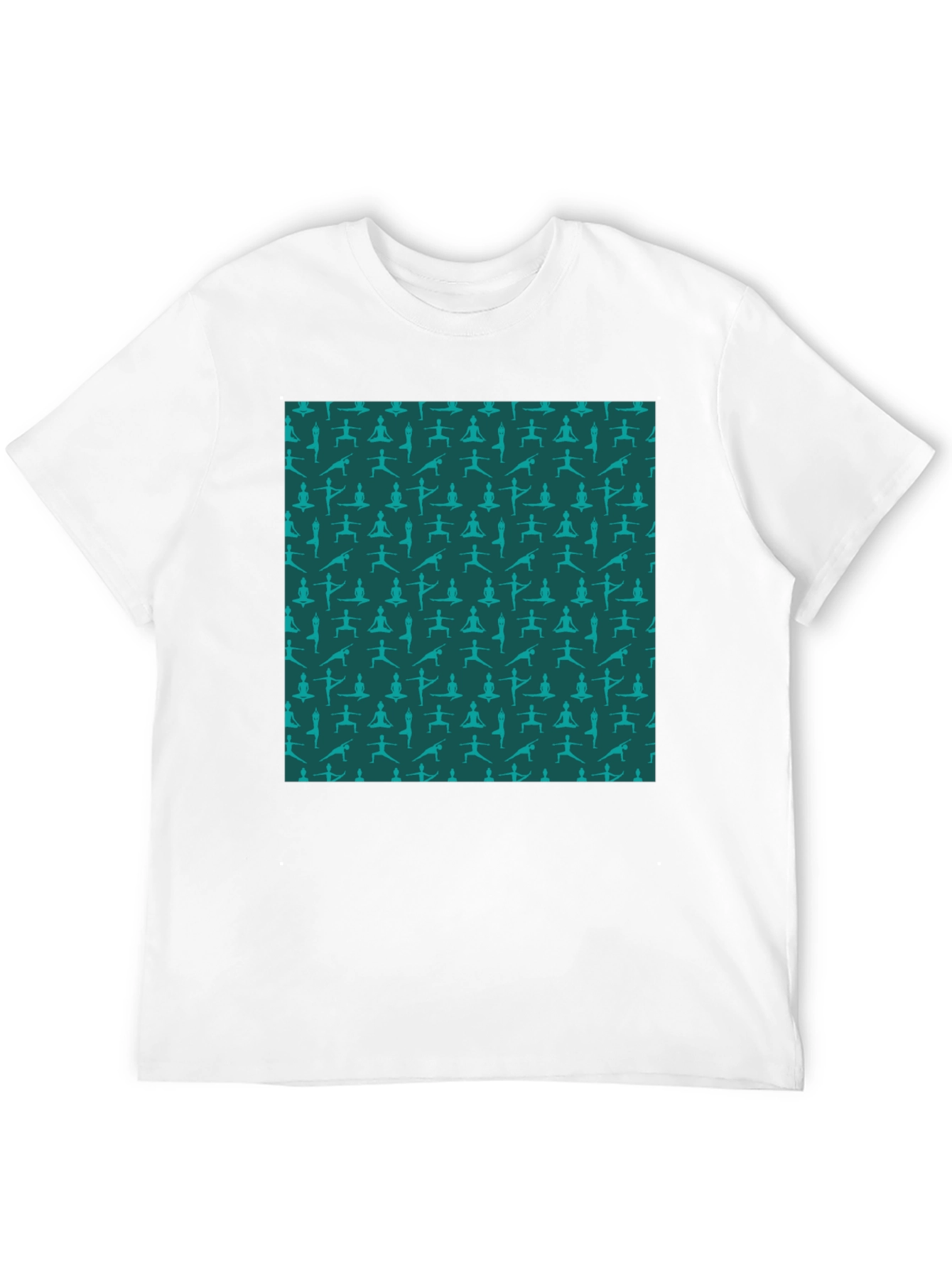 Yoga Pose Pattern T-Shirt