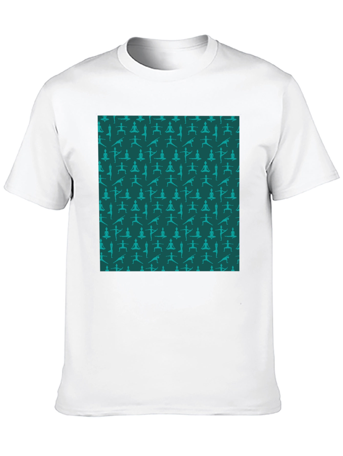 Yoga Pose Pattern T-Shirt
