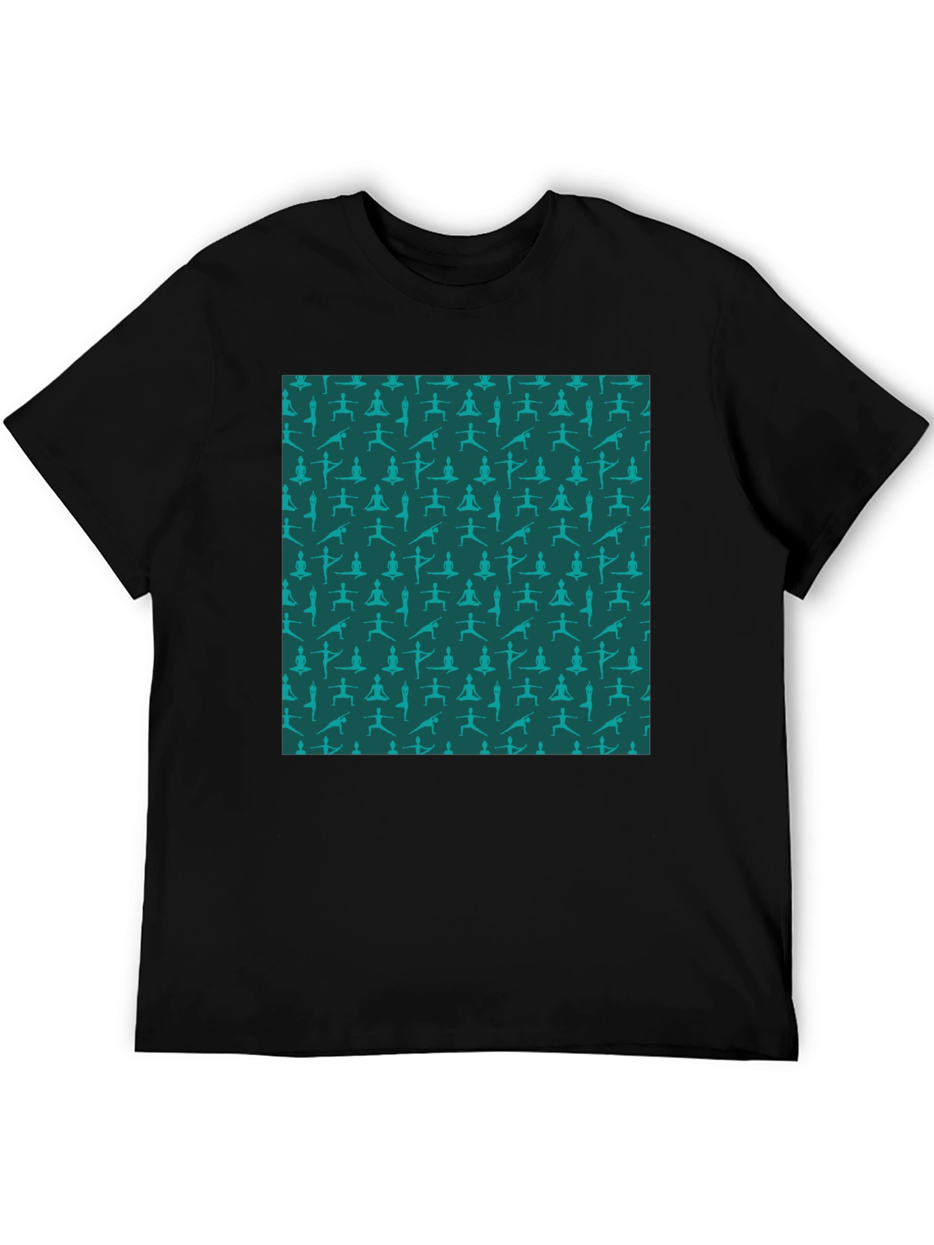 Yoga Pose Pattern T-Shirt