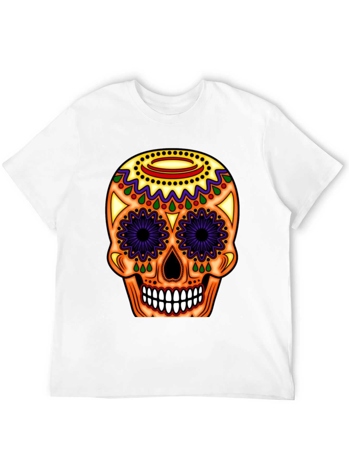 Sugar Skull T-Shirt - Day of the Dead Tee