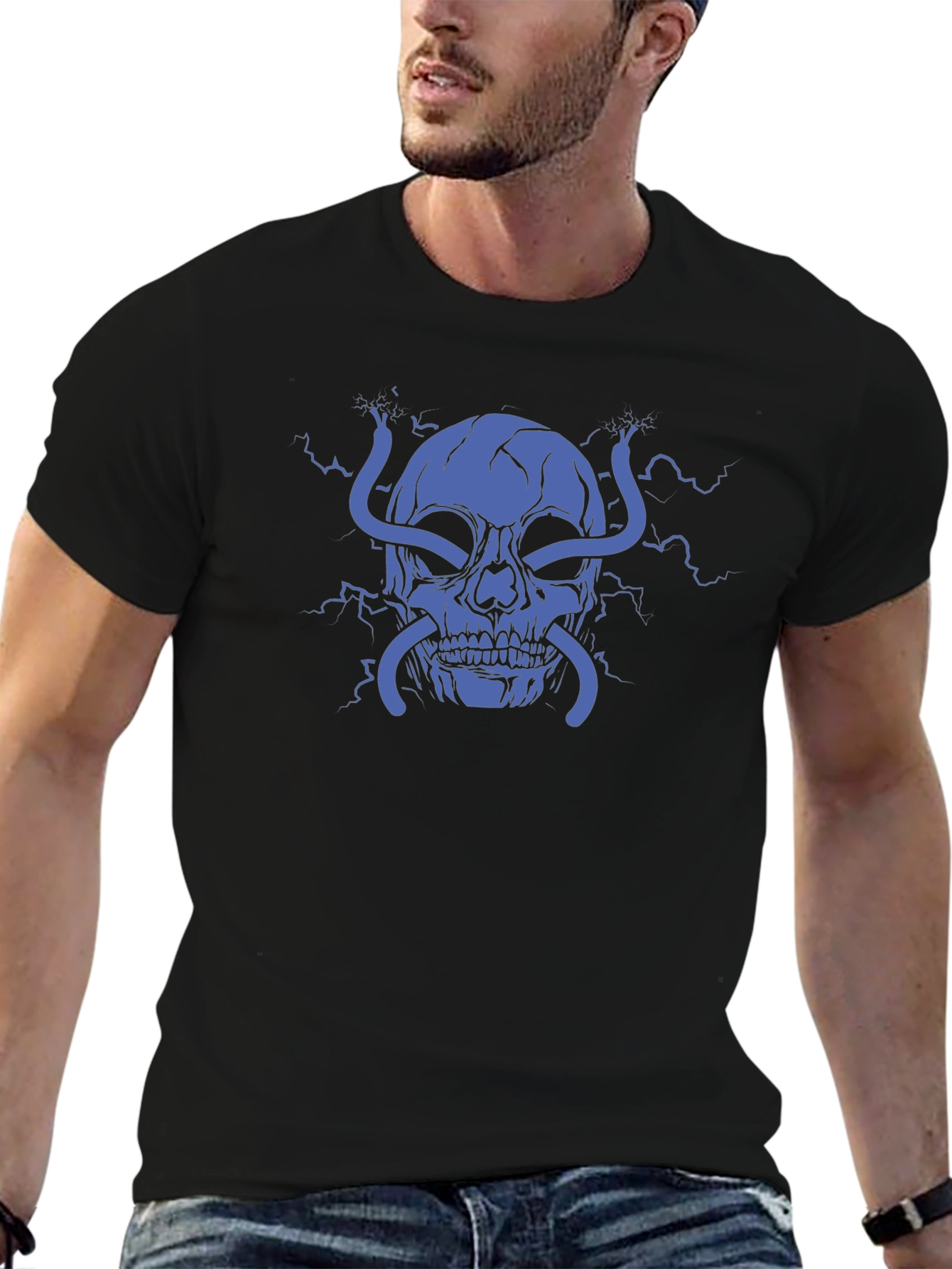 Skull and Electric T-Shirt