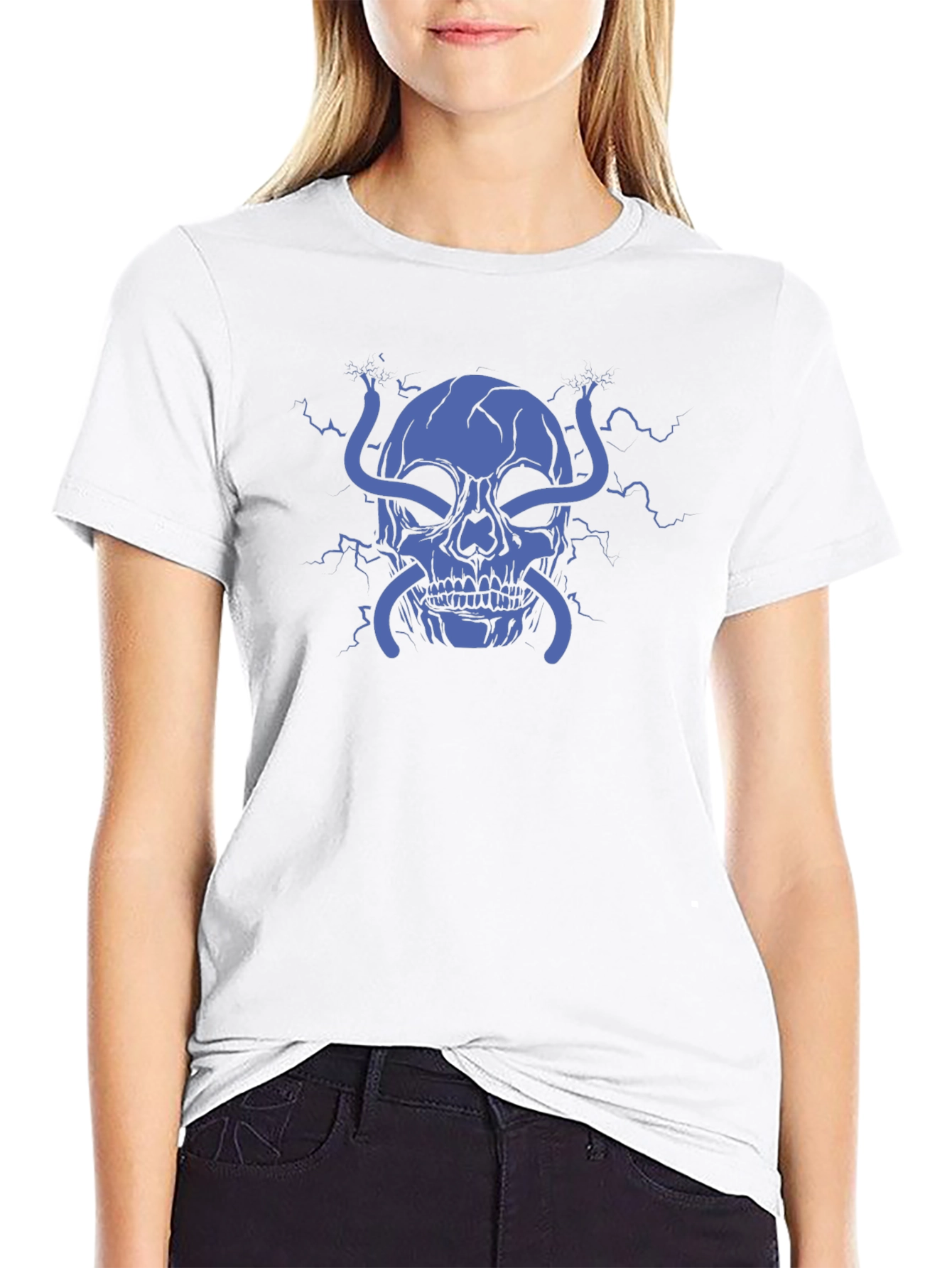 Skull and Electric T-Shirt