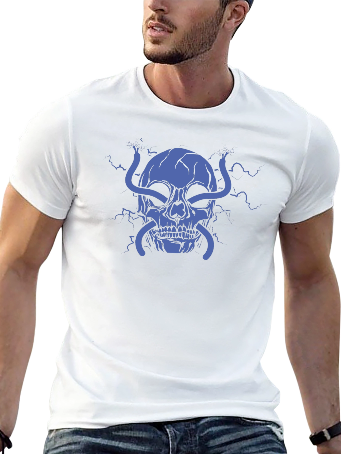 Skull and Electric T-Shirt